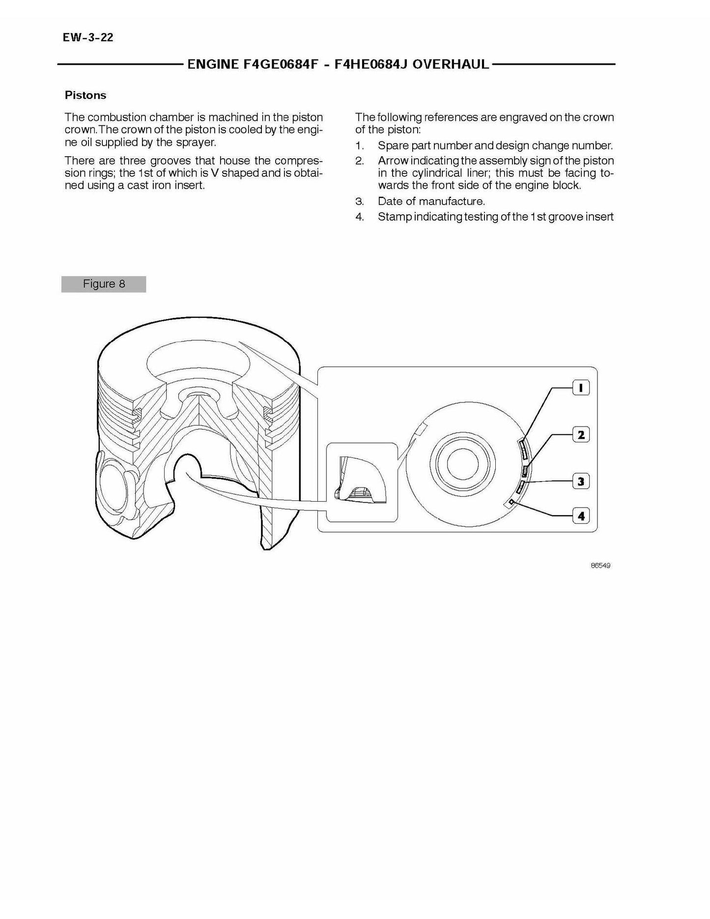 CASE 668T/M2 668T/E2 Engine Factory Workshop Service Manual Bur 6-47950NA