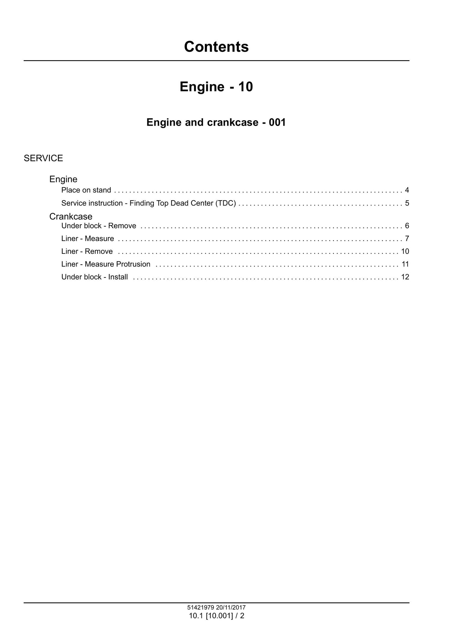 CNH Industrial Cursor 10 Engine Factory Workshop Service Manual 51421979