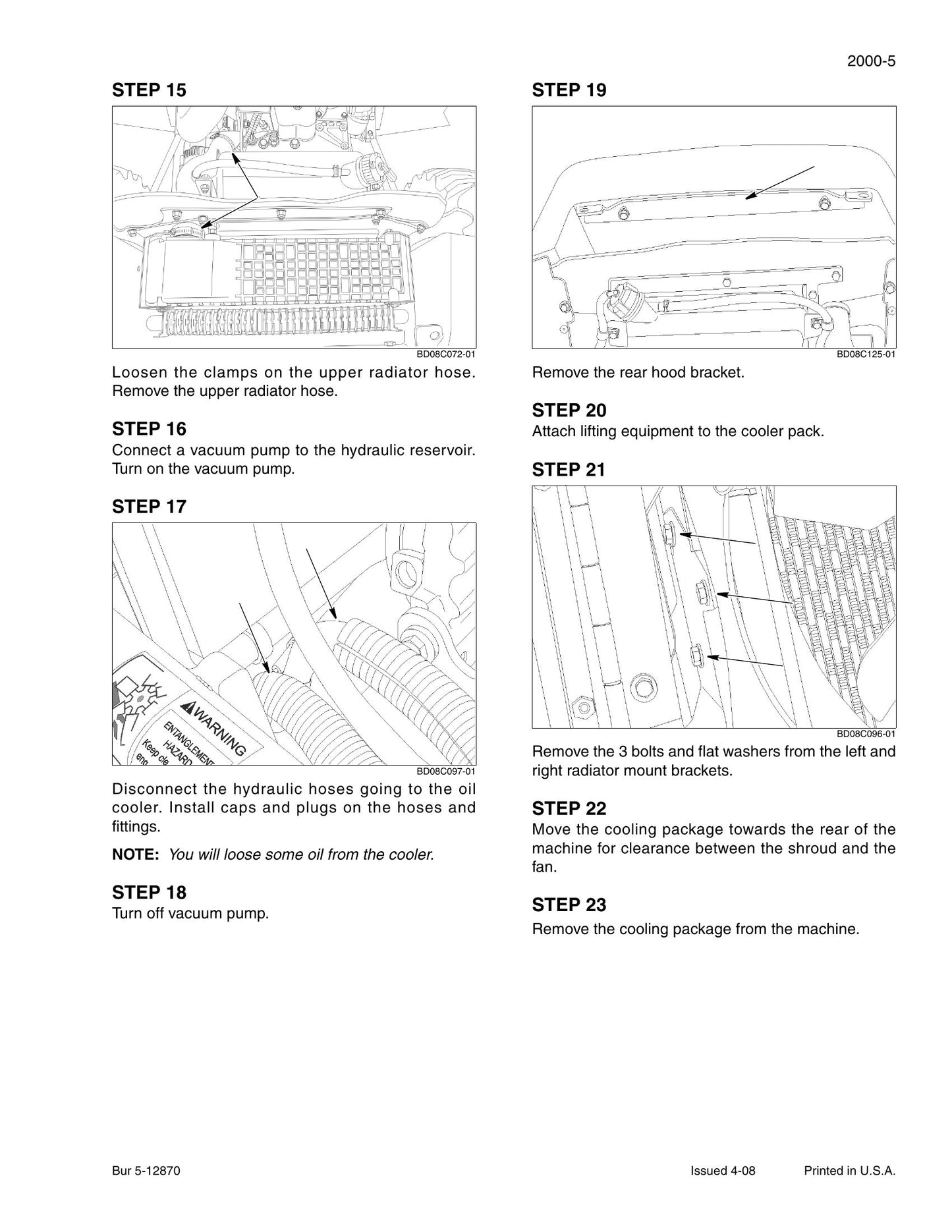 CASE 586G 588G Series 3 TIER 3 Forklift Factory Workshop Repair Manual 87728464