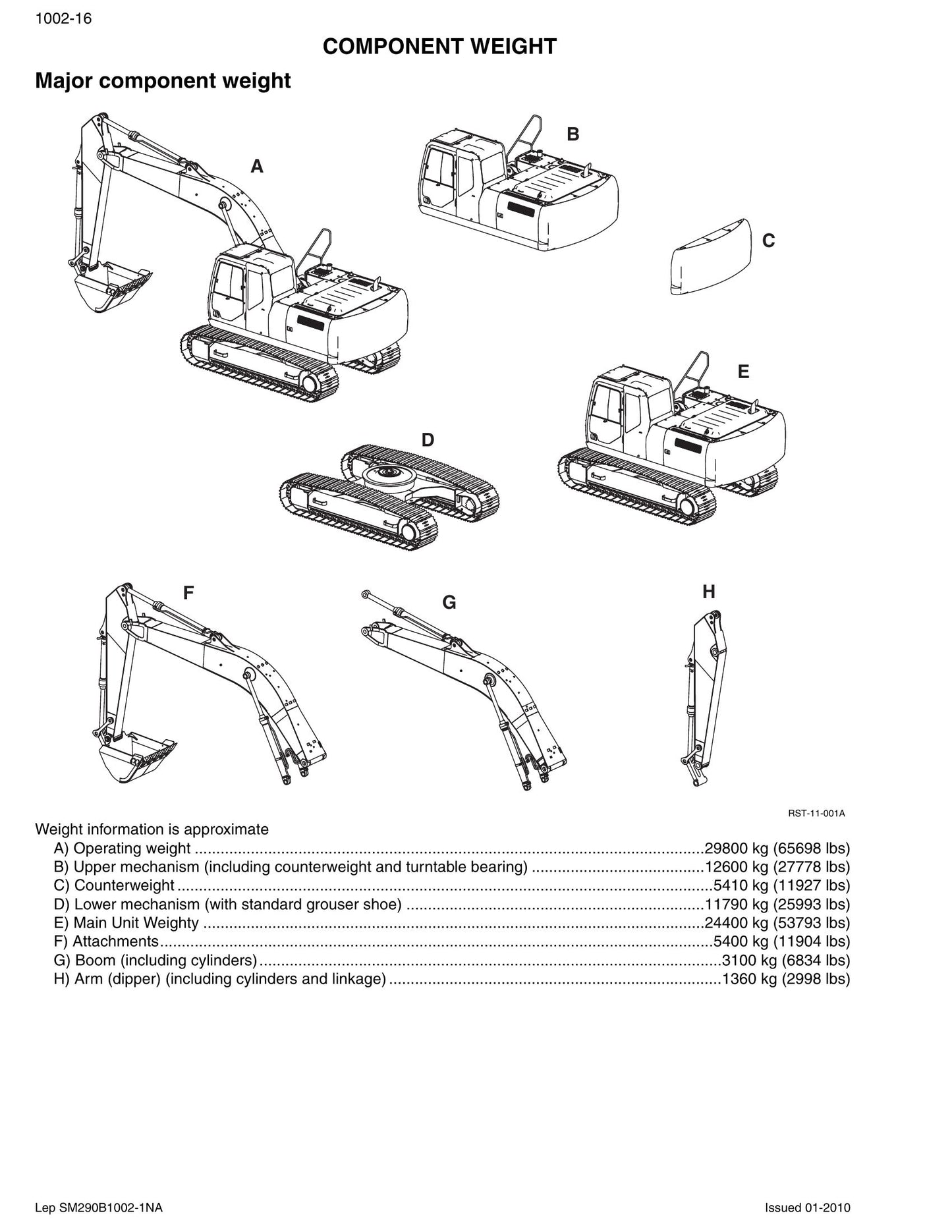 CASE CX290B Crawler Excavator Factory Workshop Service Manual 87673891 B
