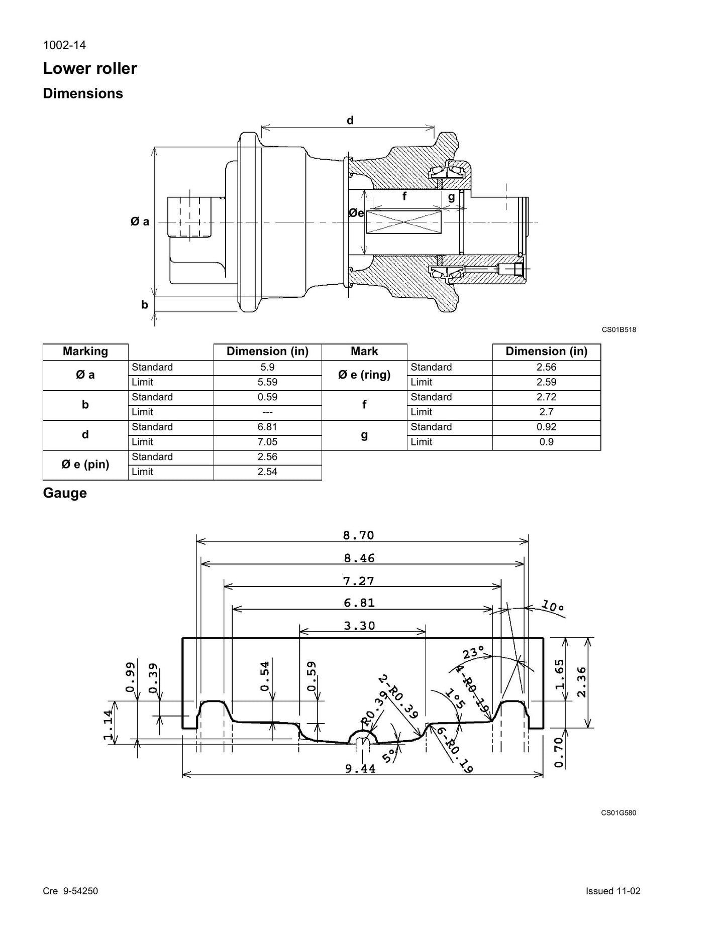 CASE CX225SR Crawler Excavator Schematic Set 9-40510R0
