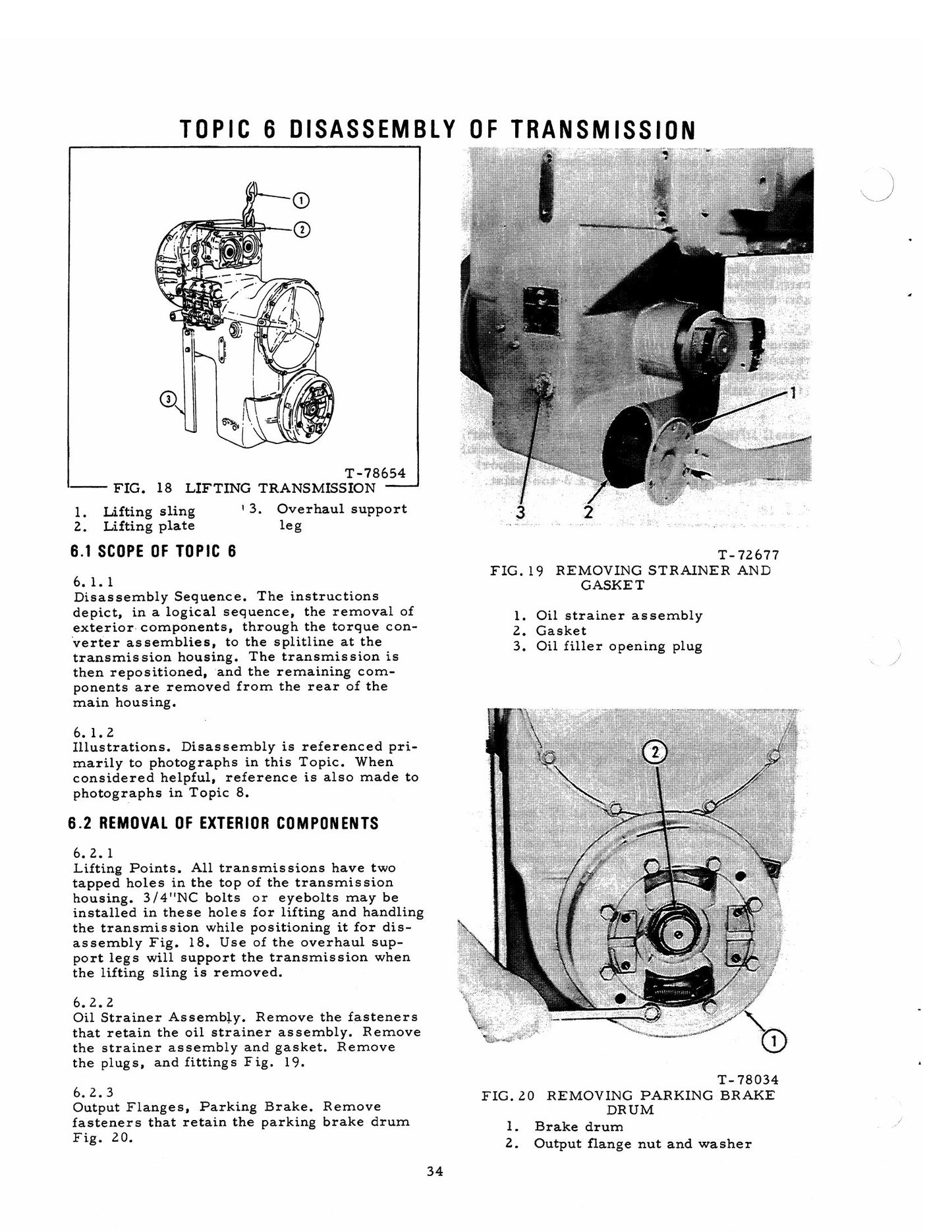 FIATALLIS 945 945B Wheel Loader Transmission Factory Workshop Service Manual FORM 73060179