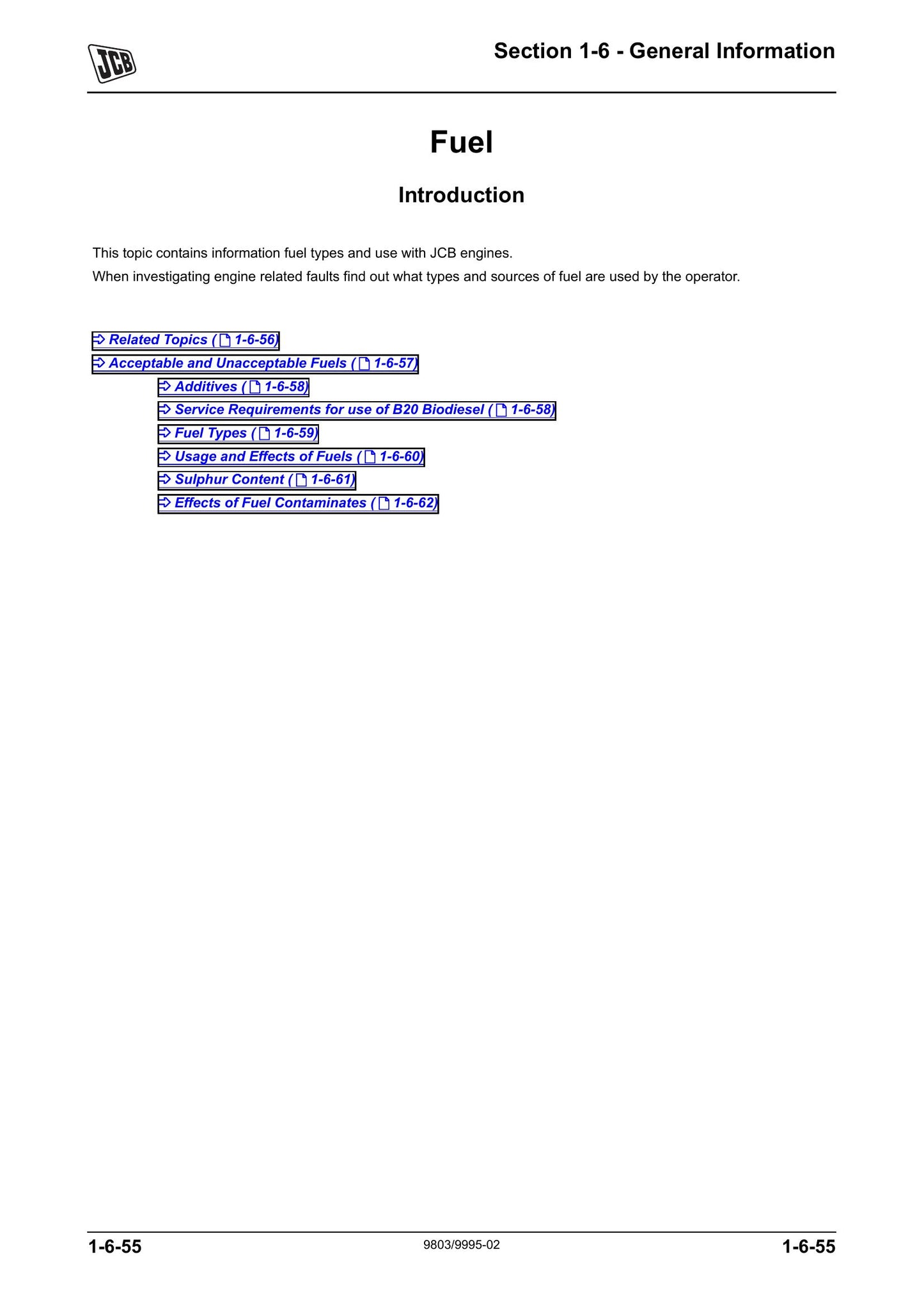 JCB TM180 TM220 Wheel Loader Factory Workshop Service Manual 9803/9995
