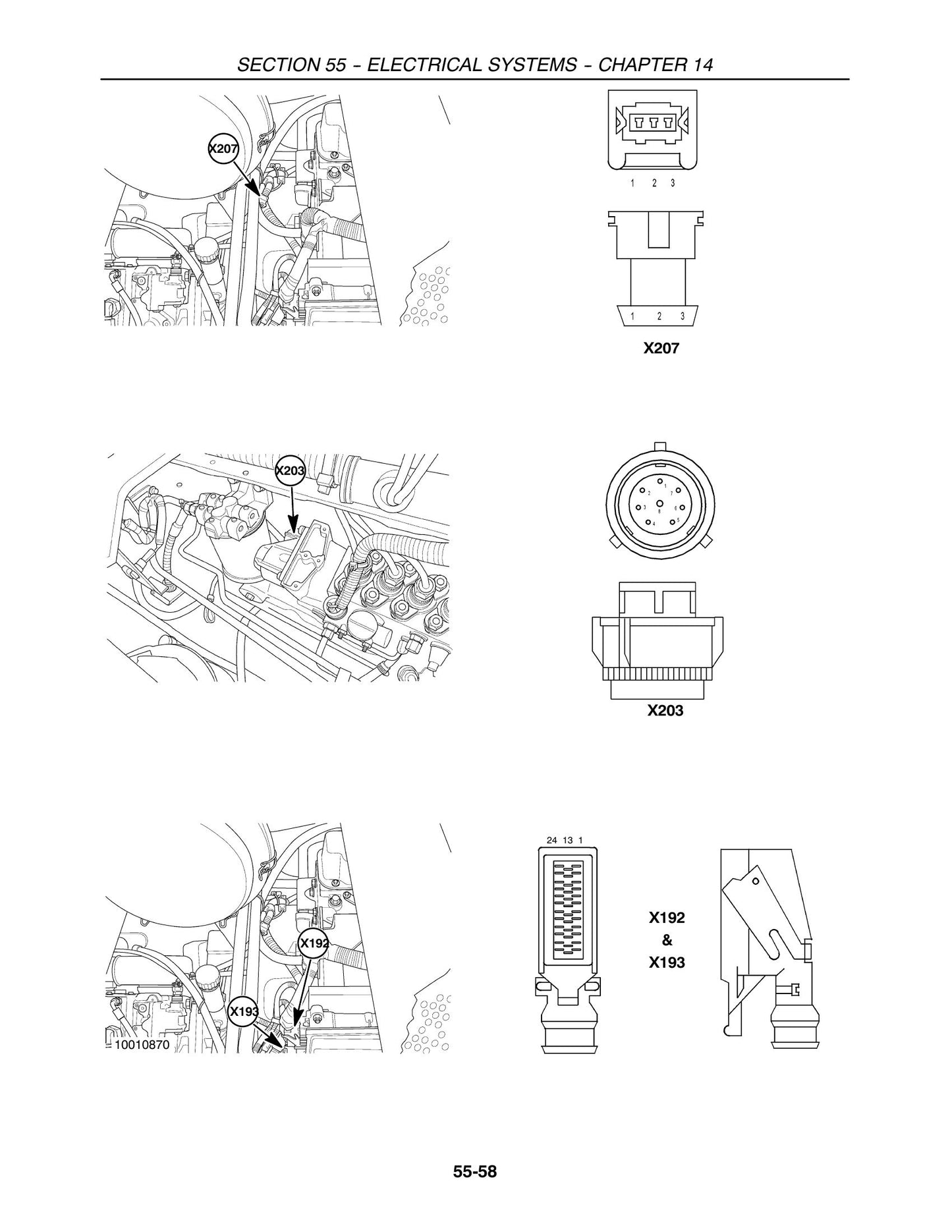 New Holland CX840 CX860 CX880 Combine Factory Workshop Repair Manual