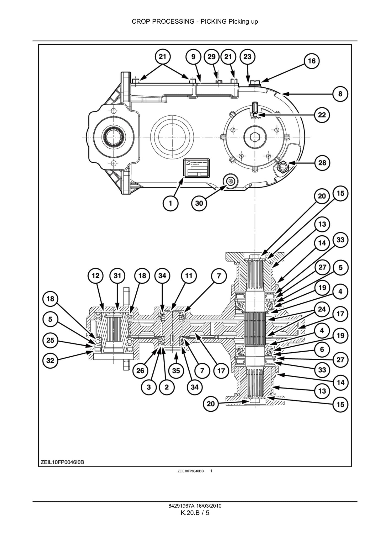 New Holland 270FP 280FP 290FP Forage Harvester Factory Workshop Service Manual 84291967A