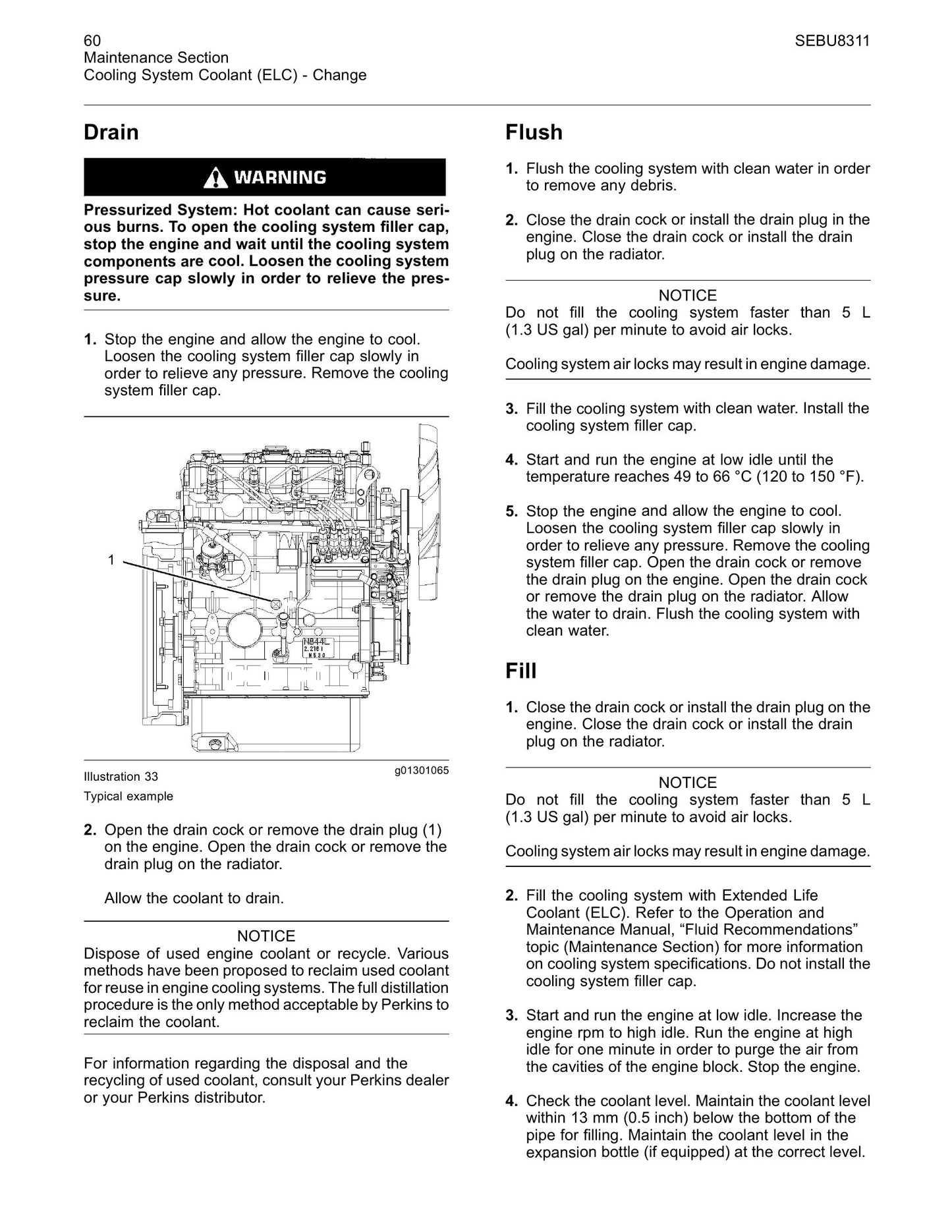 Perkins 402D 403D 404D Industrial Engine Operation and Factory Workshop Maintenance Manual SEBU8311-00
