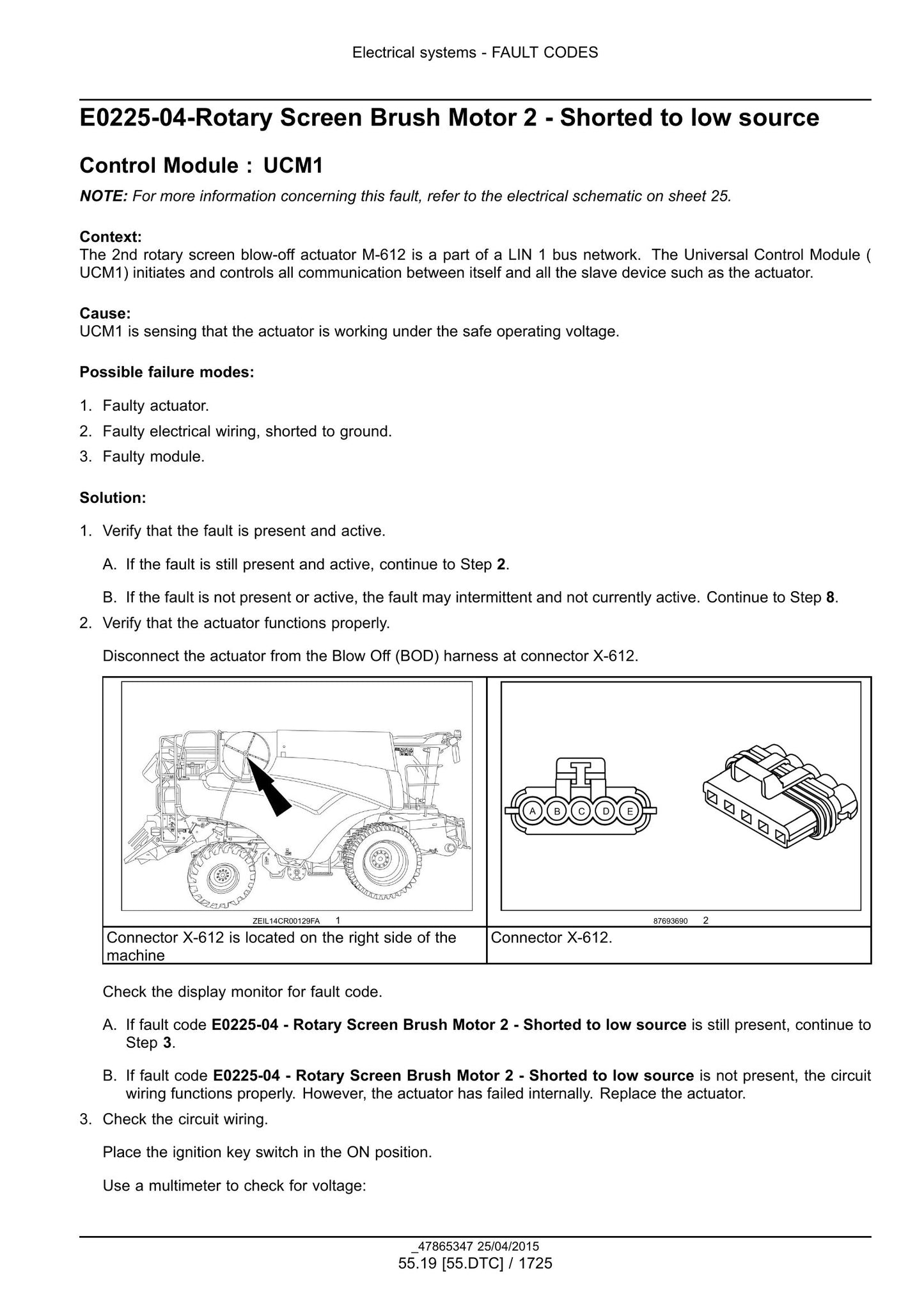 New Holland CR6.80 CR6.90 CR7.90 CR8.90 CR9.90 Combine Factory Workshop Service Manual 47878222
