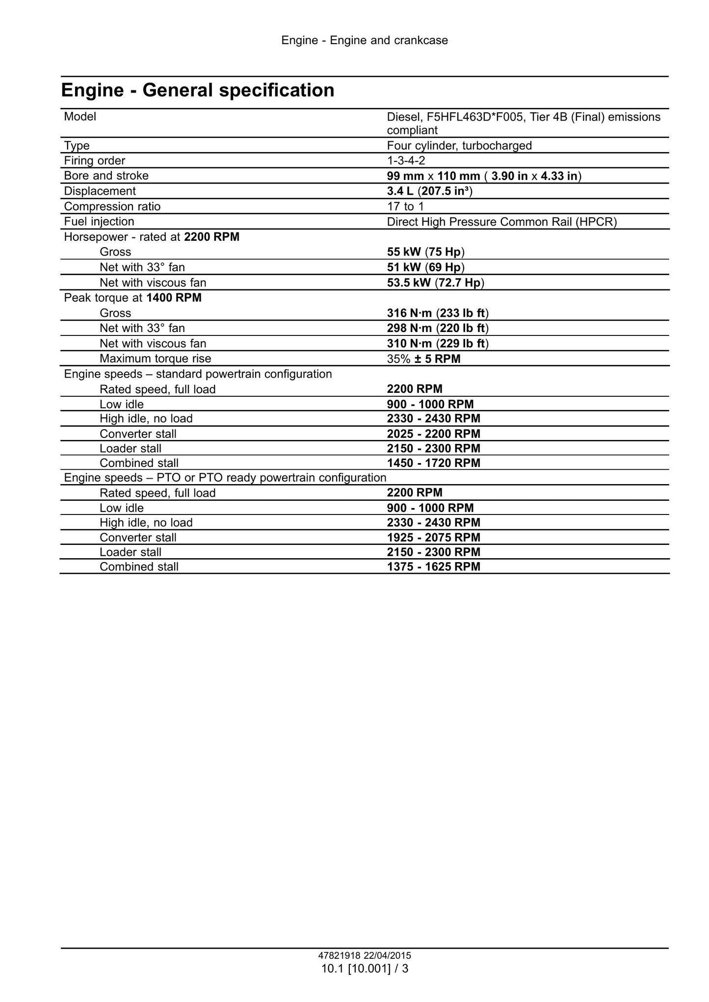 New Holland U80C Tractor Loader Factory Workshop Service Manual 47881789