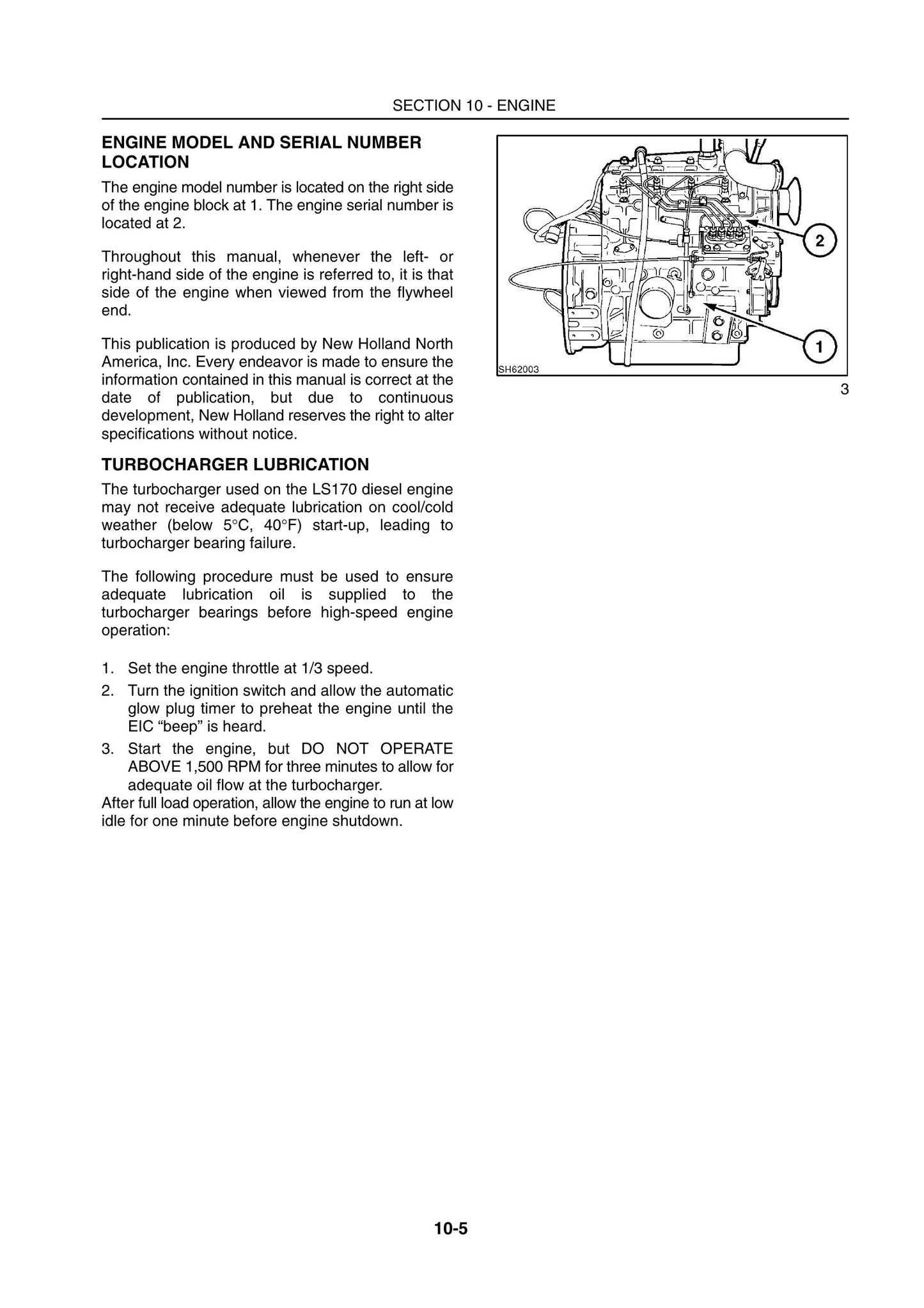 New Holland LS160 LS170 Skid Steer Loader Workshop Manual 87361507