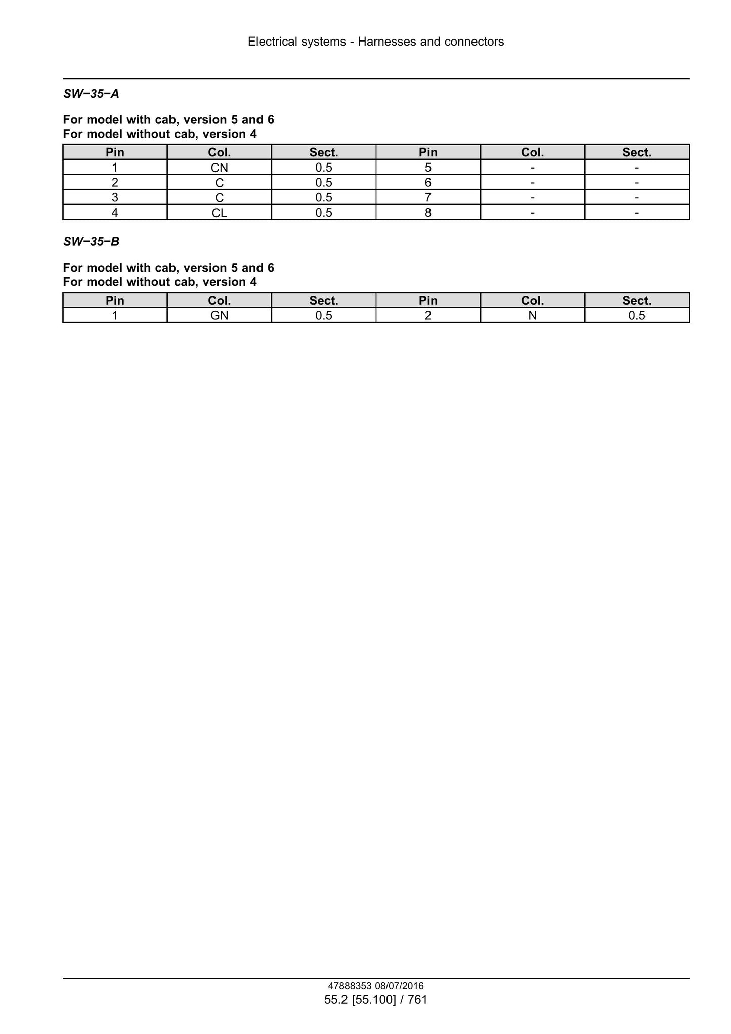 New Holland T4030V T4040V T4050V T4060V Tractor Factory Workshop Service Manual 48048525