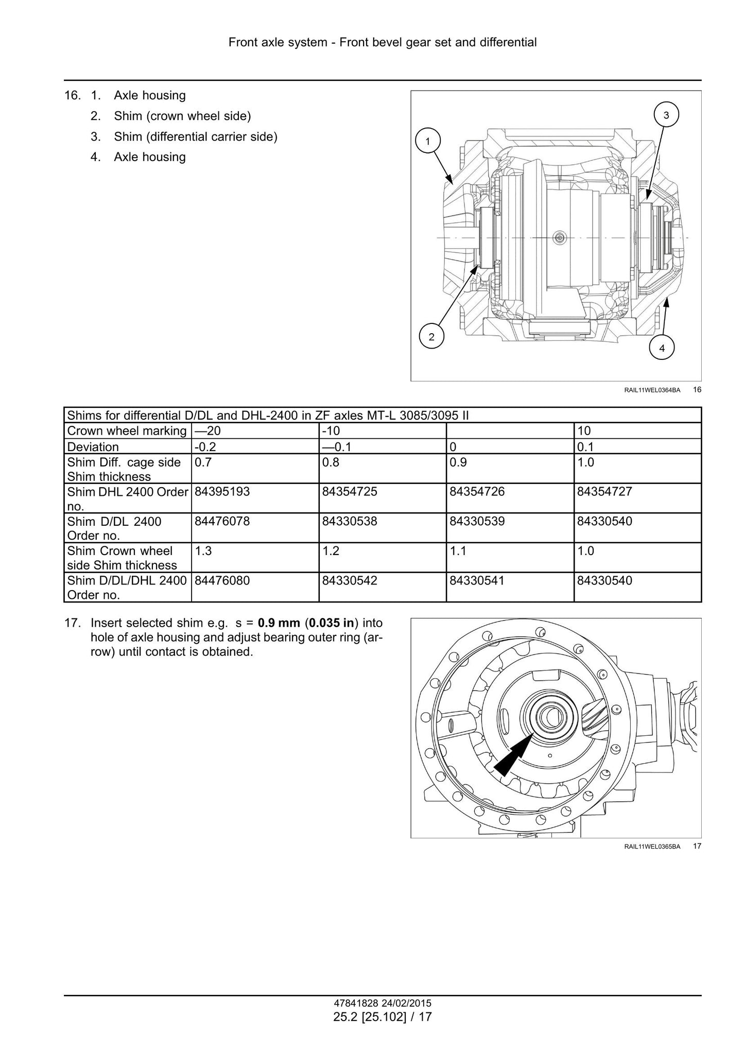 New Holland W130C W170C Wheel Loader Factory Workshop Service Manual 47865316