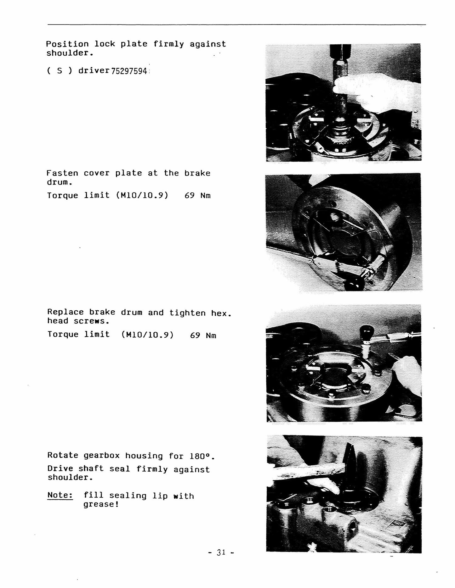 FIATALLIS FR10 FR12 FR12B Wheel Loader Factory Workshop Service Manual 604.06.410