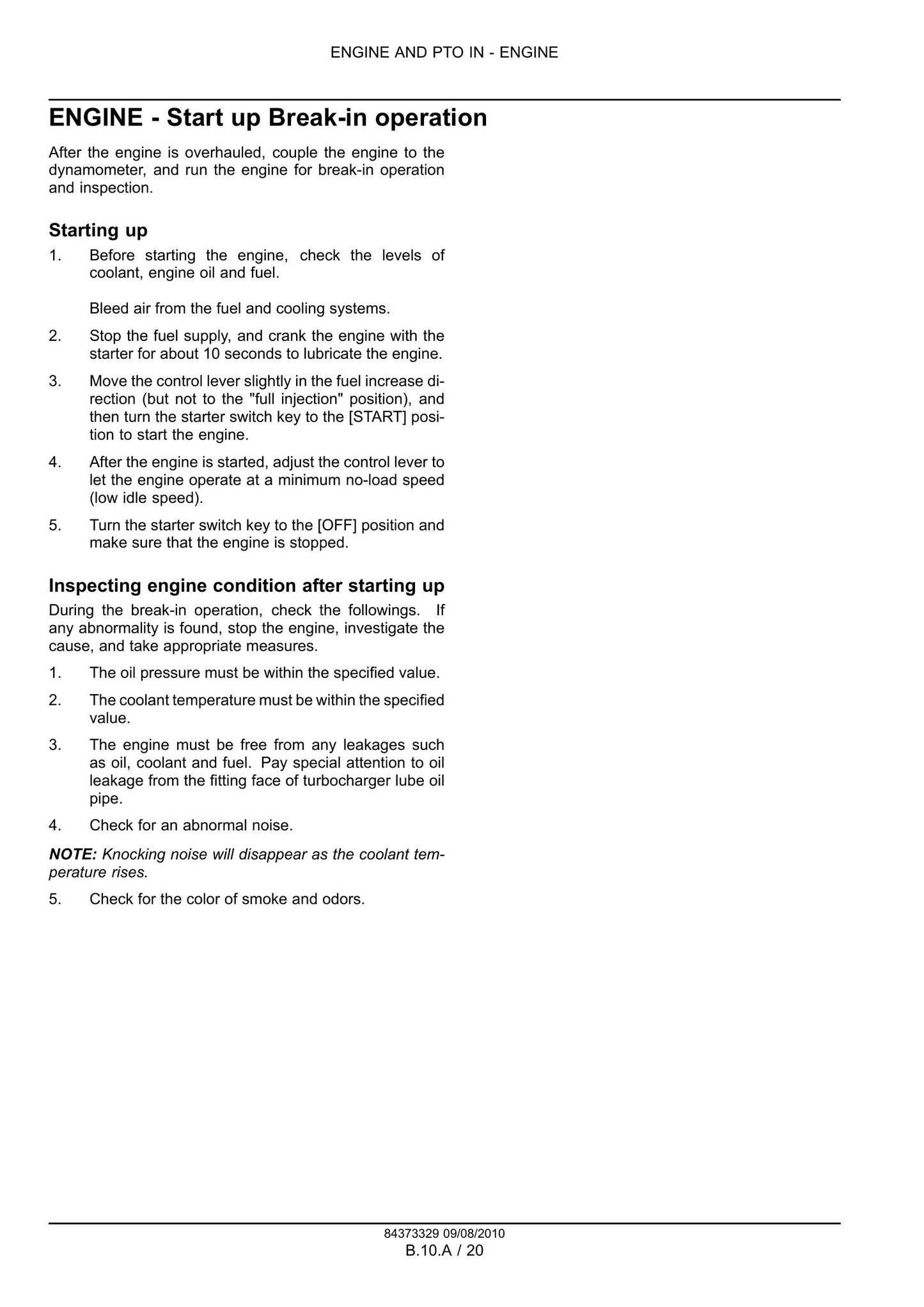 New Holland S4L2 S4L Engine Factory Workshop Service Manual 84373329