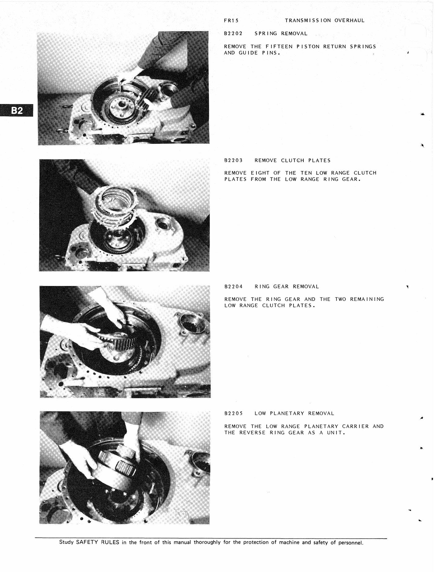 Fiatallis FR15 Wheel Loader Service Information Manual 73127735