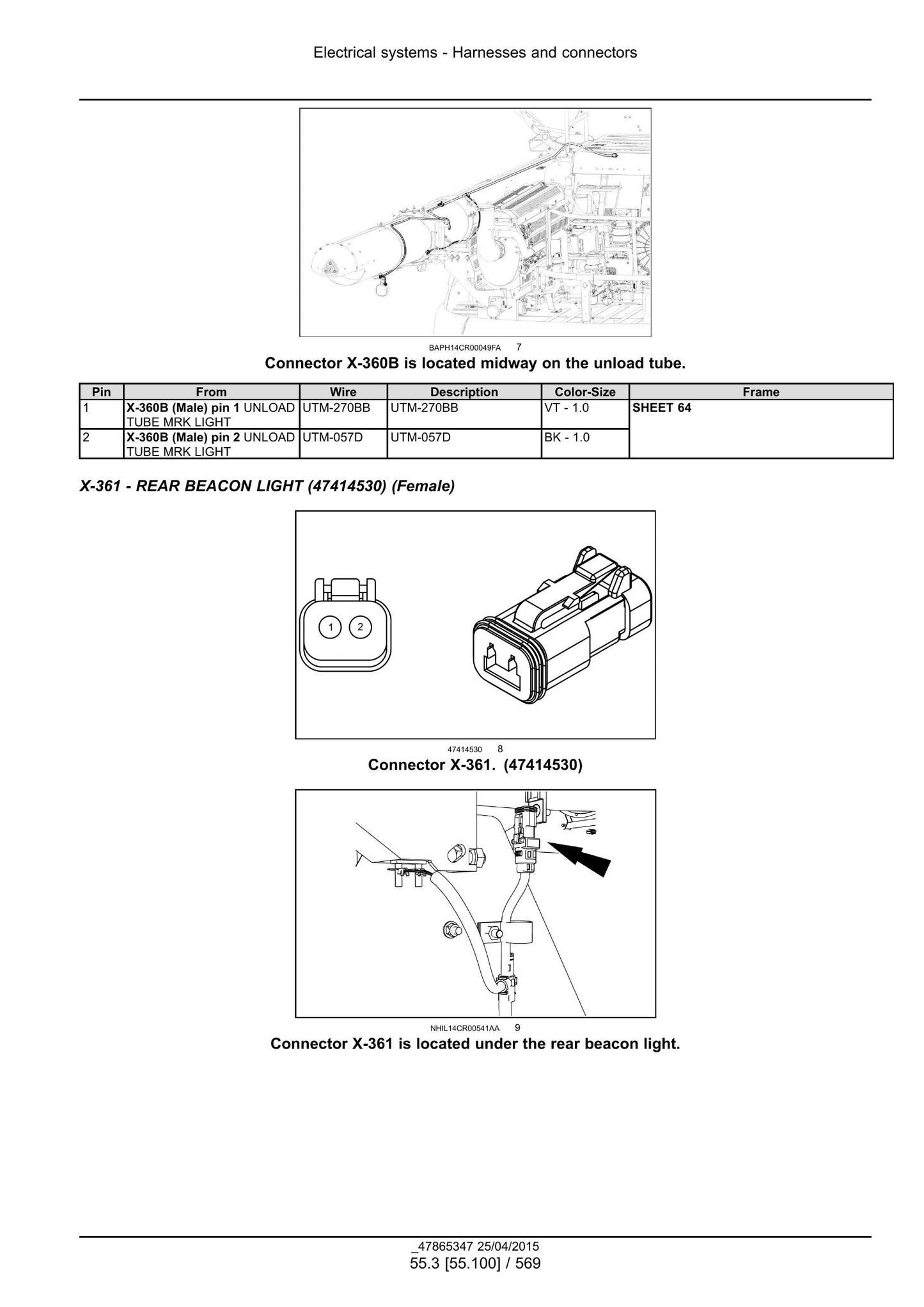 New Holland CR6.80 CR6.90 CR7.90 CR8.90 CR9.90 Combine Factory Workshop Service Manual 47878222