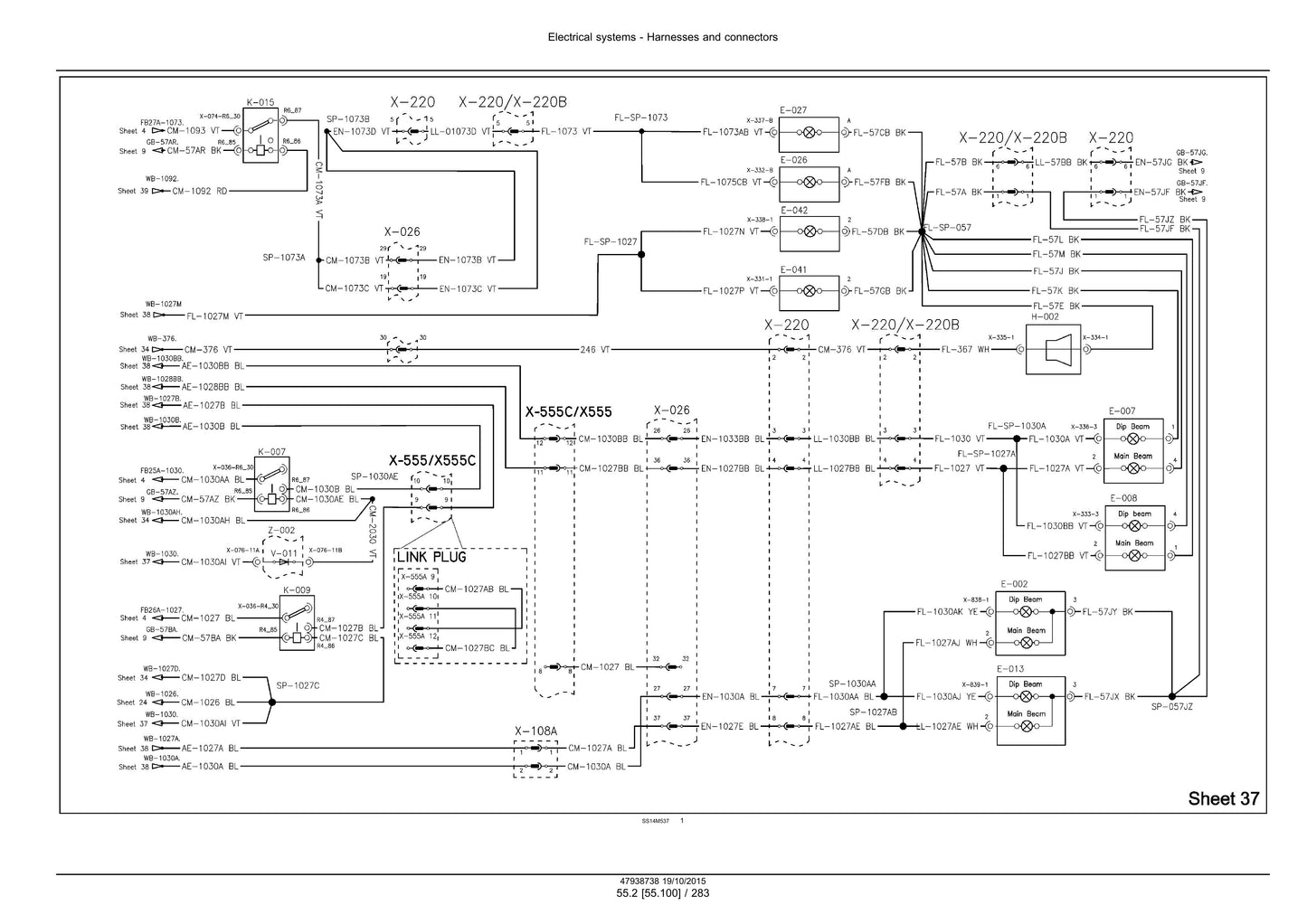 New Holland T6.125 T6.145 T6.155 T6.165 T6.175 T6.180 T6.145 AutoCommand T6.155 AutoCommand T6.165 AutoCommand T6.175 AutoCommand Tractor Factory Workshop Service Manual 47951296
