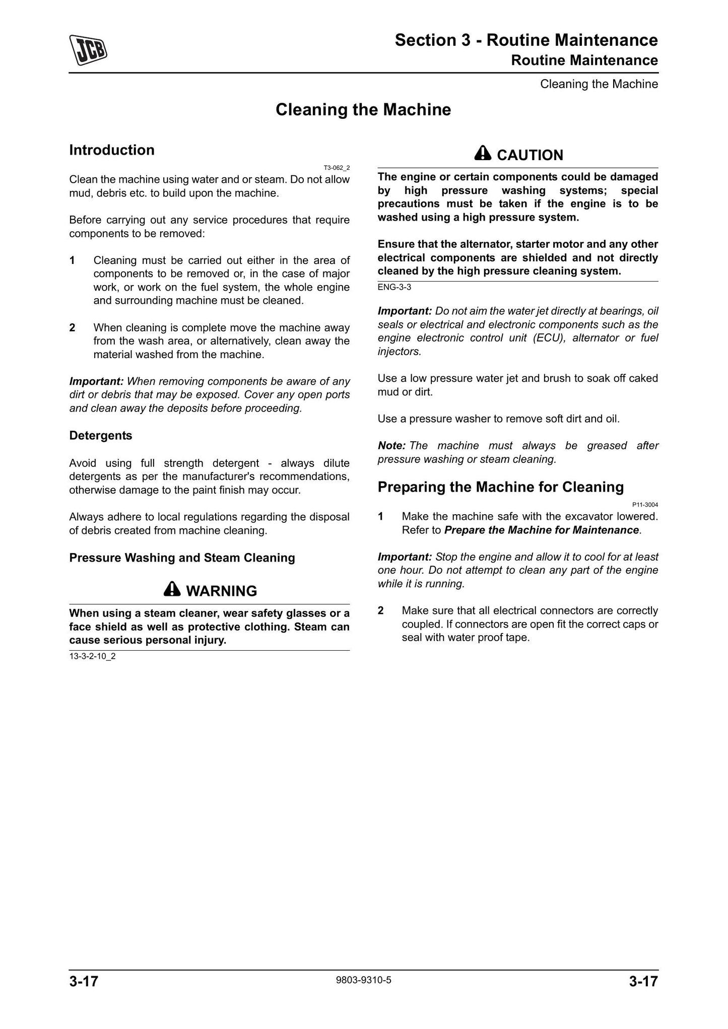 JCB Micro Micro Plus 8008 8010 Mini Excavator Factory Workshop Service Manual 9803/9310-5
