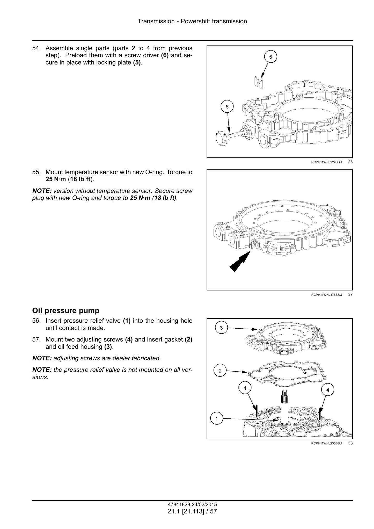 New Holland W130C W170C Wheel Loader Factory Workshop Service Manual 47865316