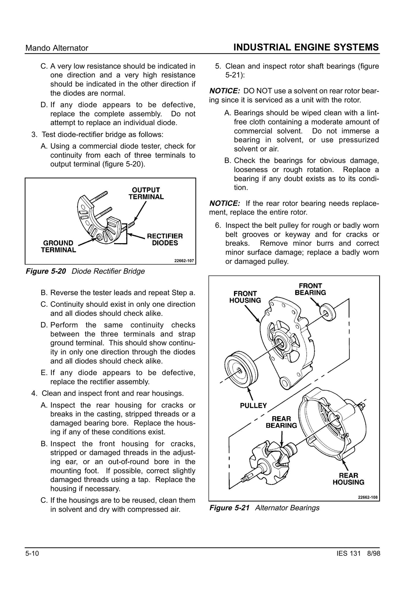 JCB LPG 3.0 Engine Industrial Engine Systems Workshop Manual 9806-2150