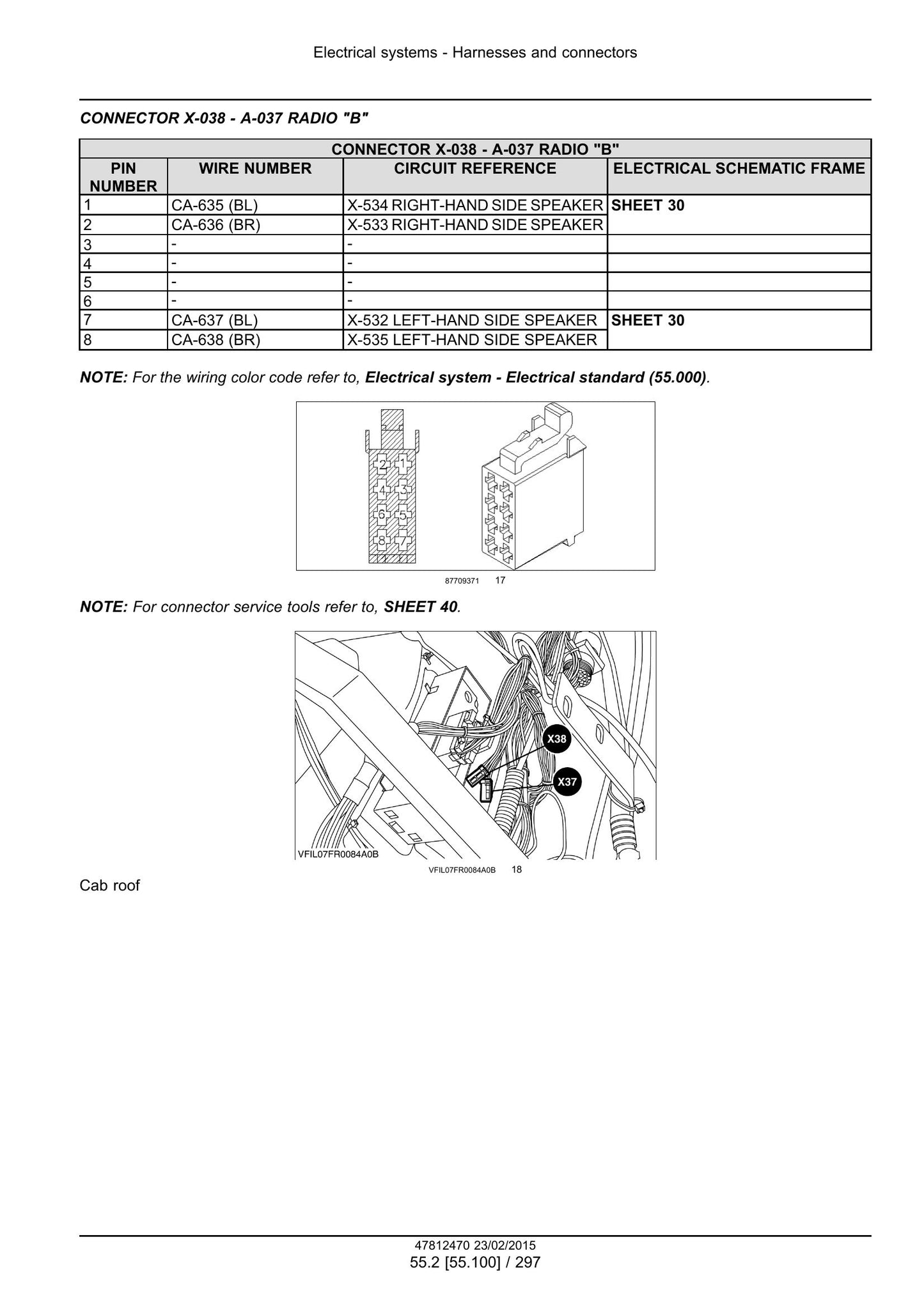 New Holland FR450 FR500 FR600 FR700 FR850 Forage Harvester Factory Workshop Service Manual 47849552