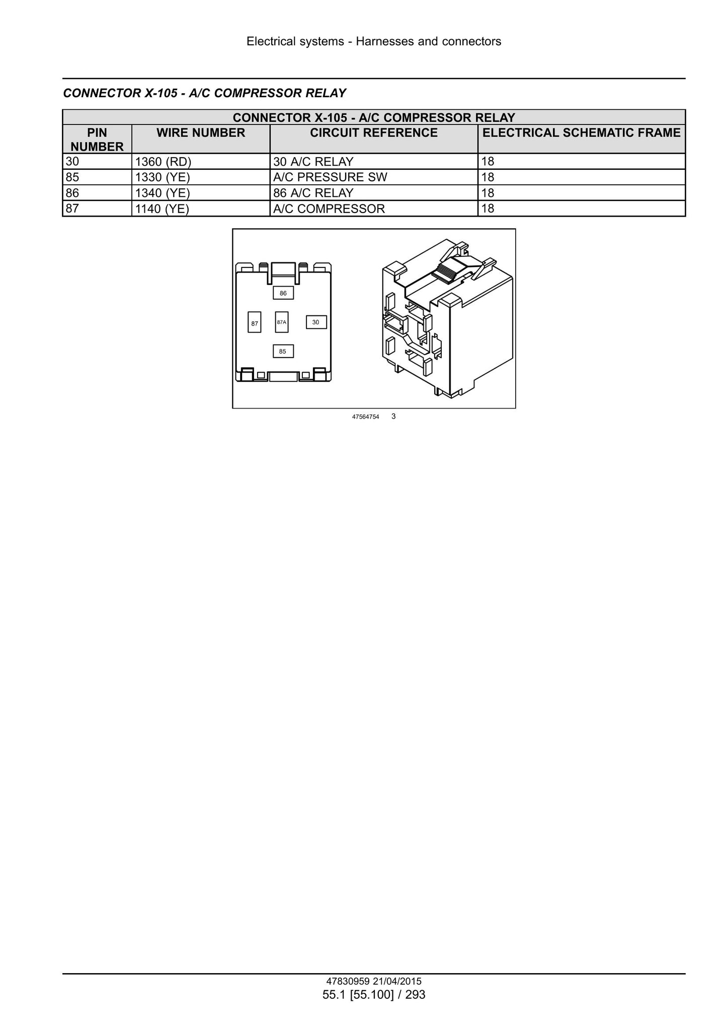 New Holland B95C B95C TC B110C Tractor Loader Backhoe Factory Workshop Service Manual 47881805