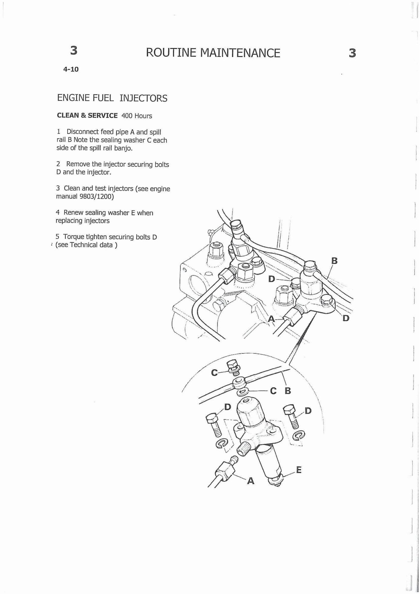 JCB MK2 MK3 2D 2DS 3 3C 3CS 3D 700 Excavator Loader Workshop Manual 9803-1200