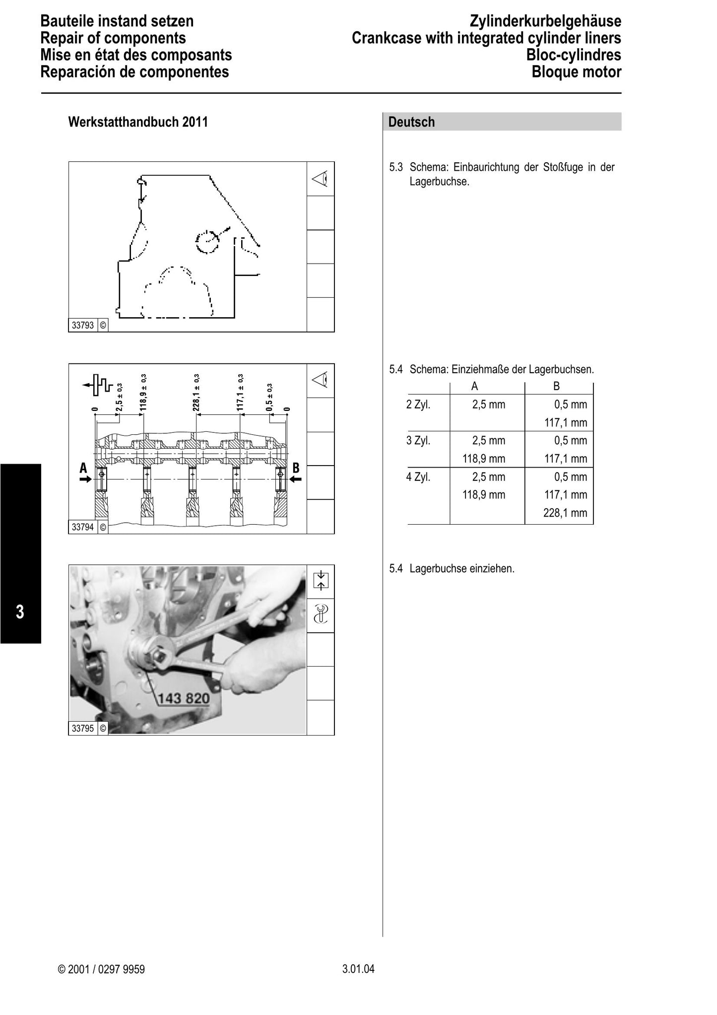 DEUTZ Engine Workshop Manual 0297 9959