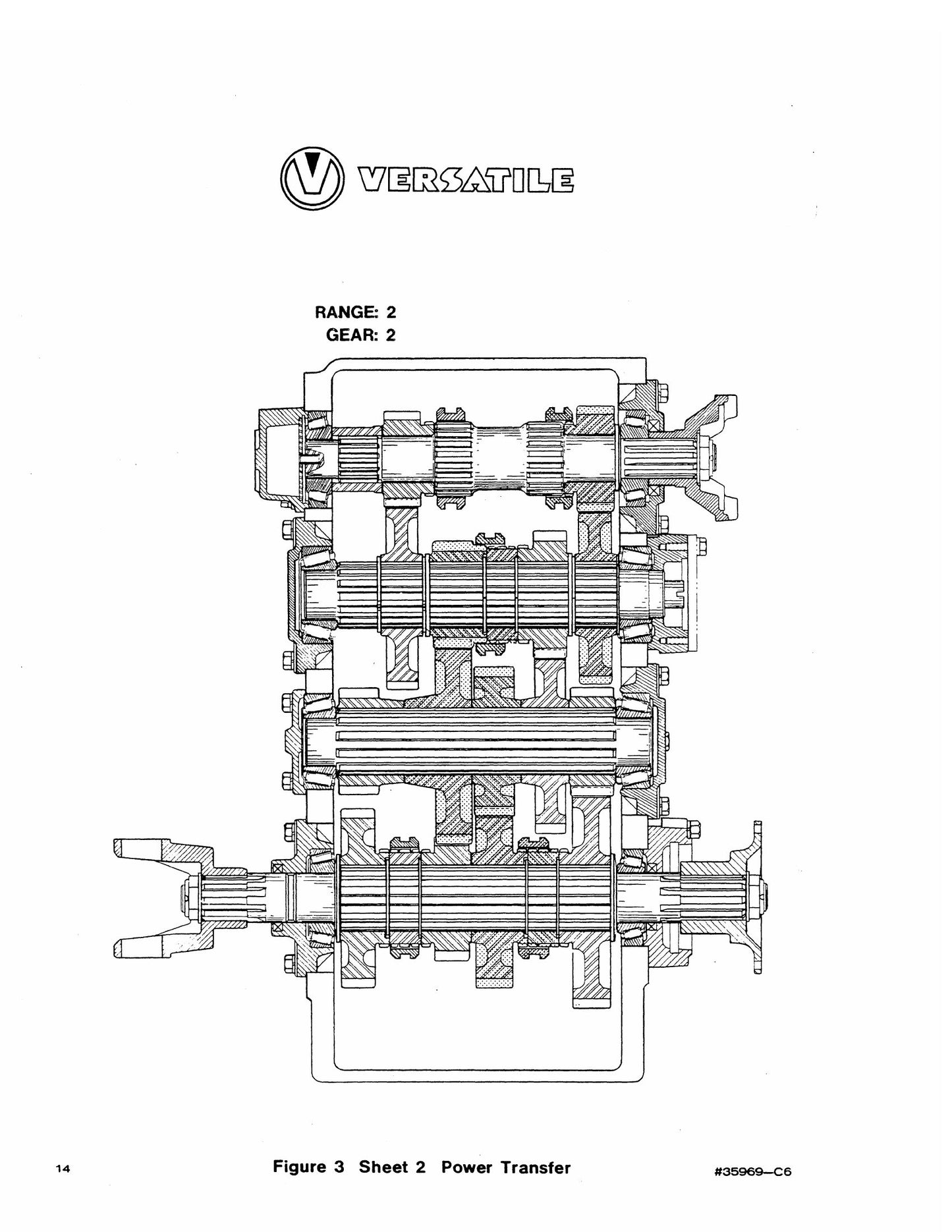 Versatile 700 900 4 Wheel Drive Tractor Factory Workshop Service Manual 40070020