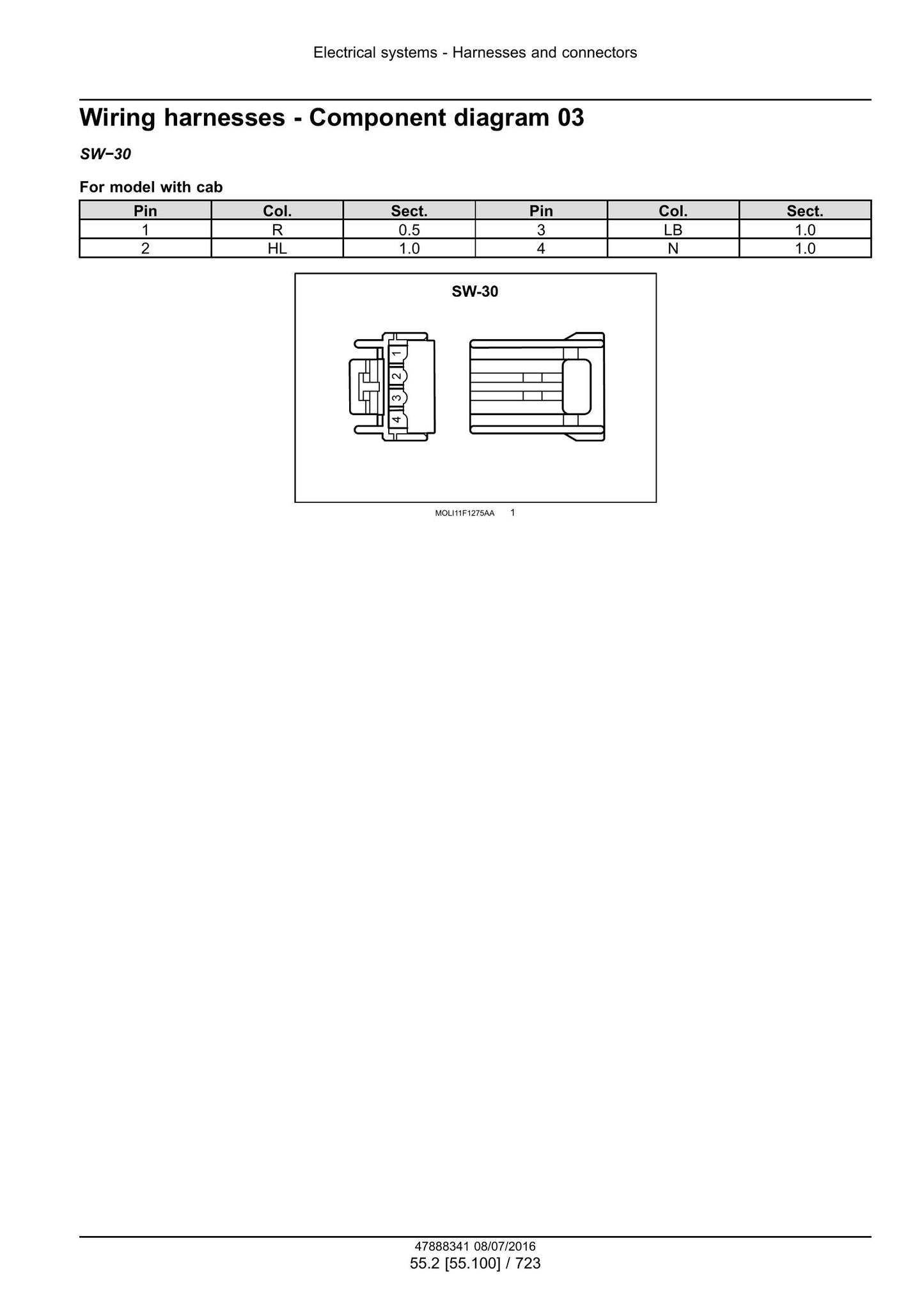 New Holland T4030F T4040F T4050F T4060F Tractor Factory Workshop Service Manual 48038056