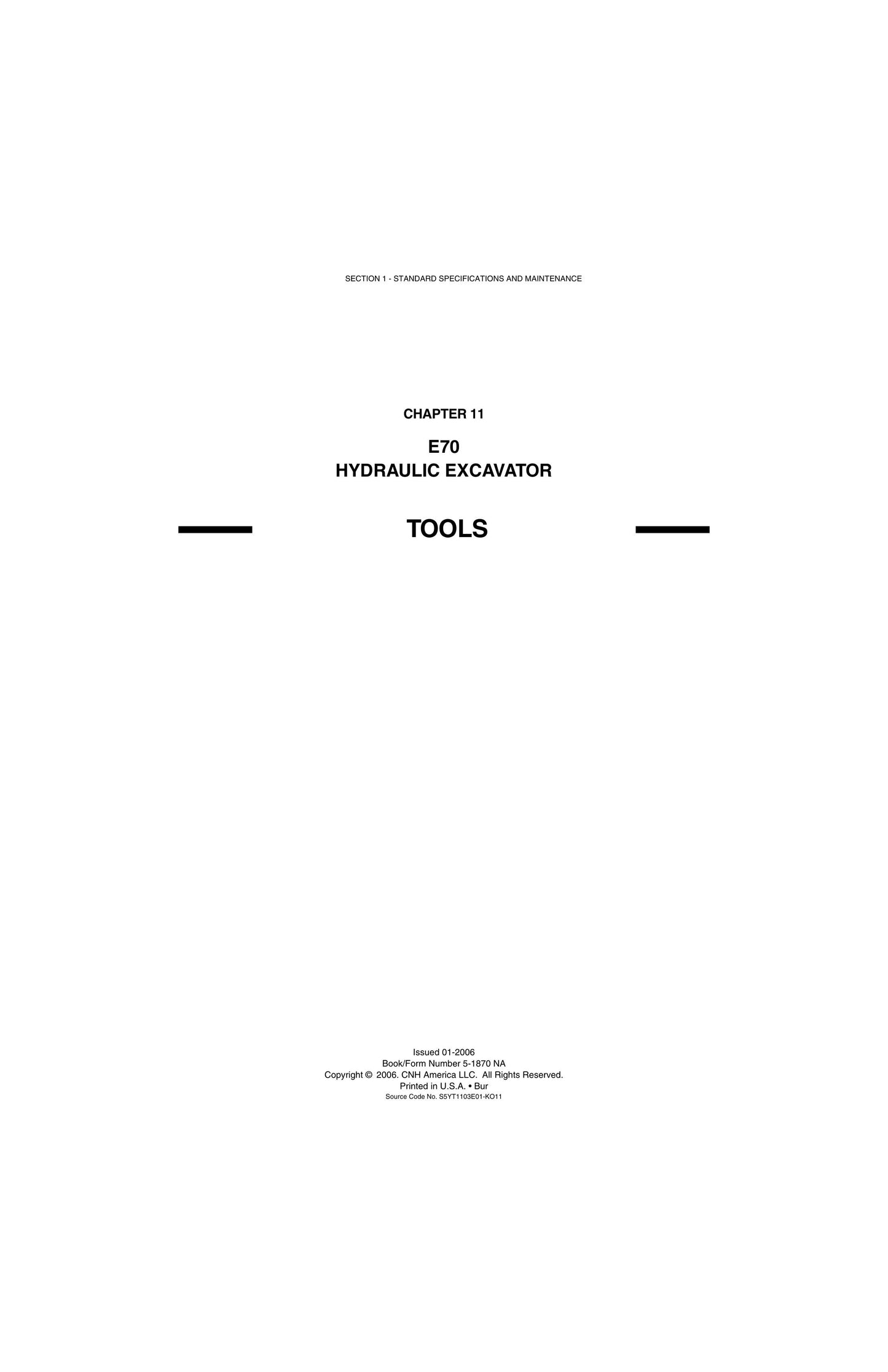 New Holland E70 Crawler Excavator Factory Workshop Shop Manual 87360603