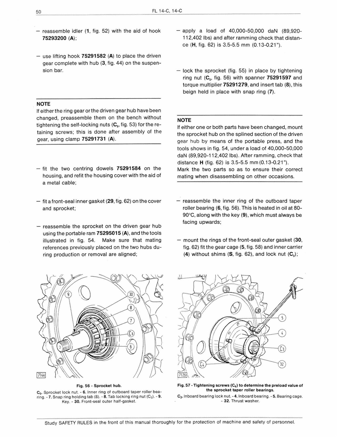 FIAT-ALLIS FL 14-C Crawler Loader Factory Workshop Service Manual 604.06.292