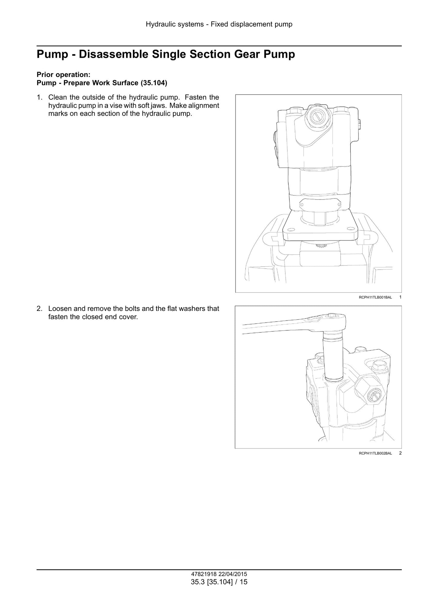 New Holland U80C Tractor Loader Factory Workshop Service Manual 47881789