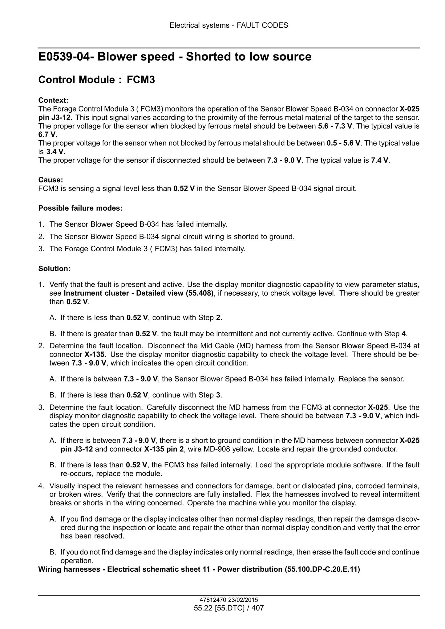 New Holland FR450 FR500 FR600 FR700 FR850 Forage Harvester Factory Workshop Service Manual 47849552