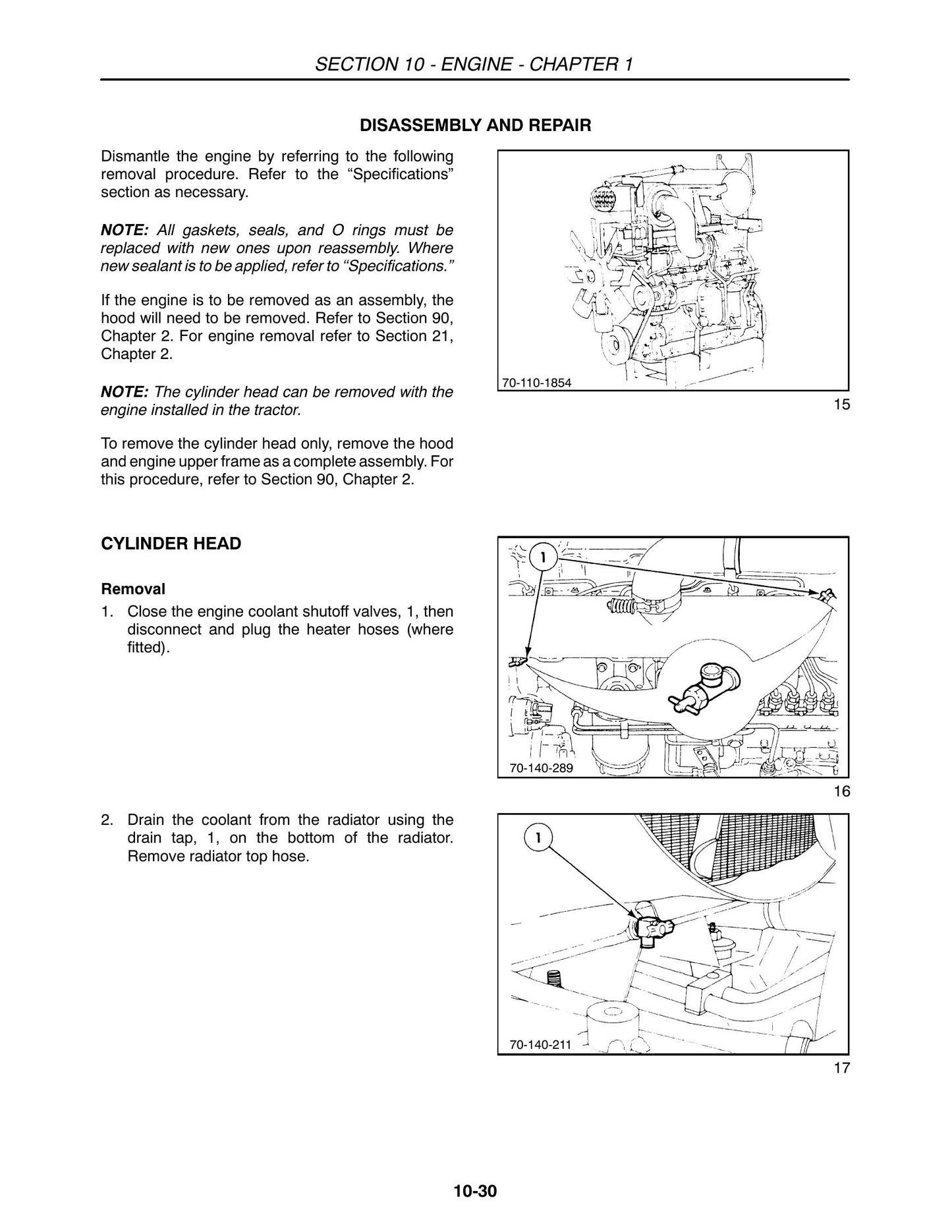 NEW HOLLAND 70 Series 70A Series Tractor Factory Workshop Repair Manual 87018723