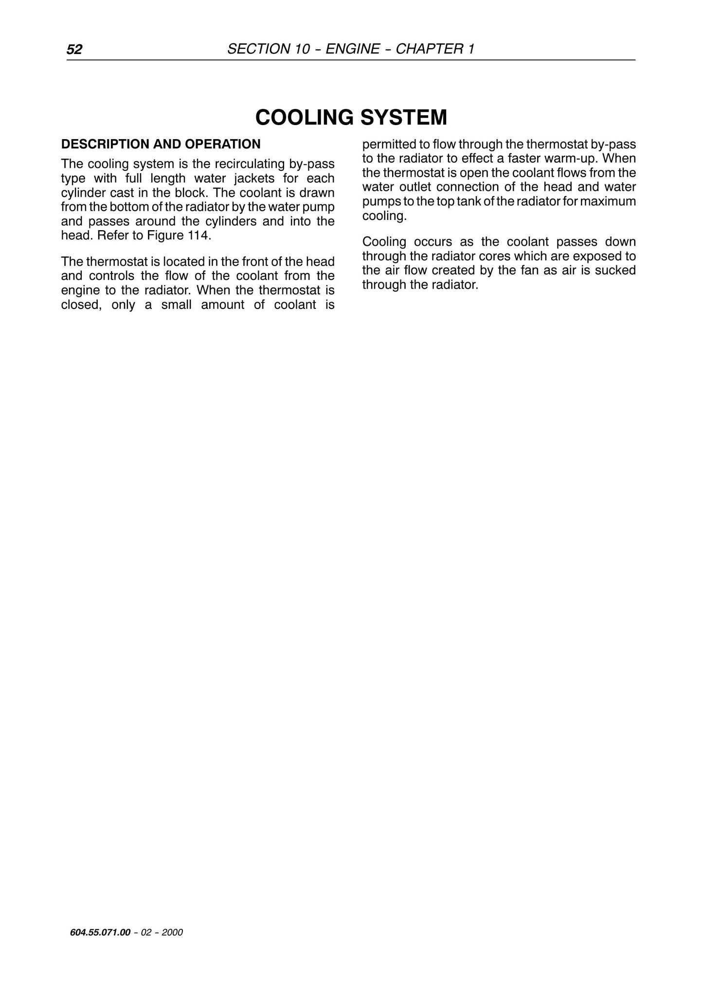 New Holland TC Series Tractor Factory Workshop Repair Manual