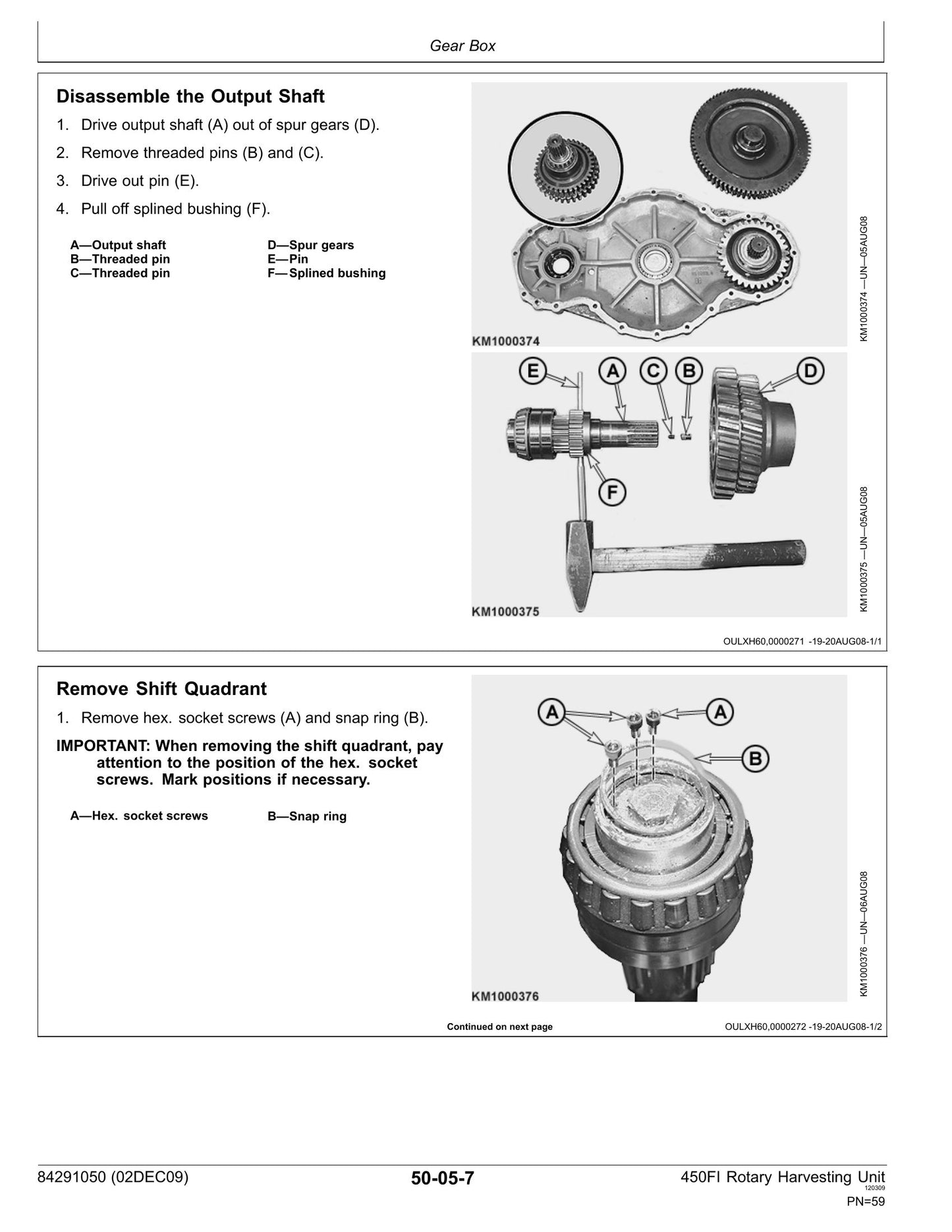 NEW HOLLAND 450FI Rotary Harvesting Header Factory Workshop Service Manual 84291050NA