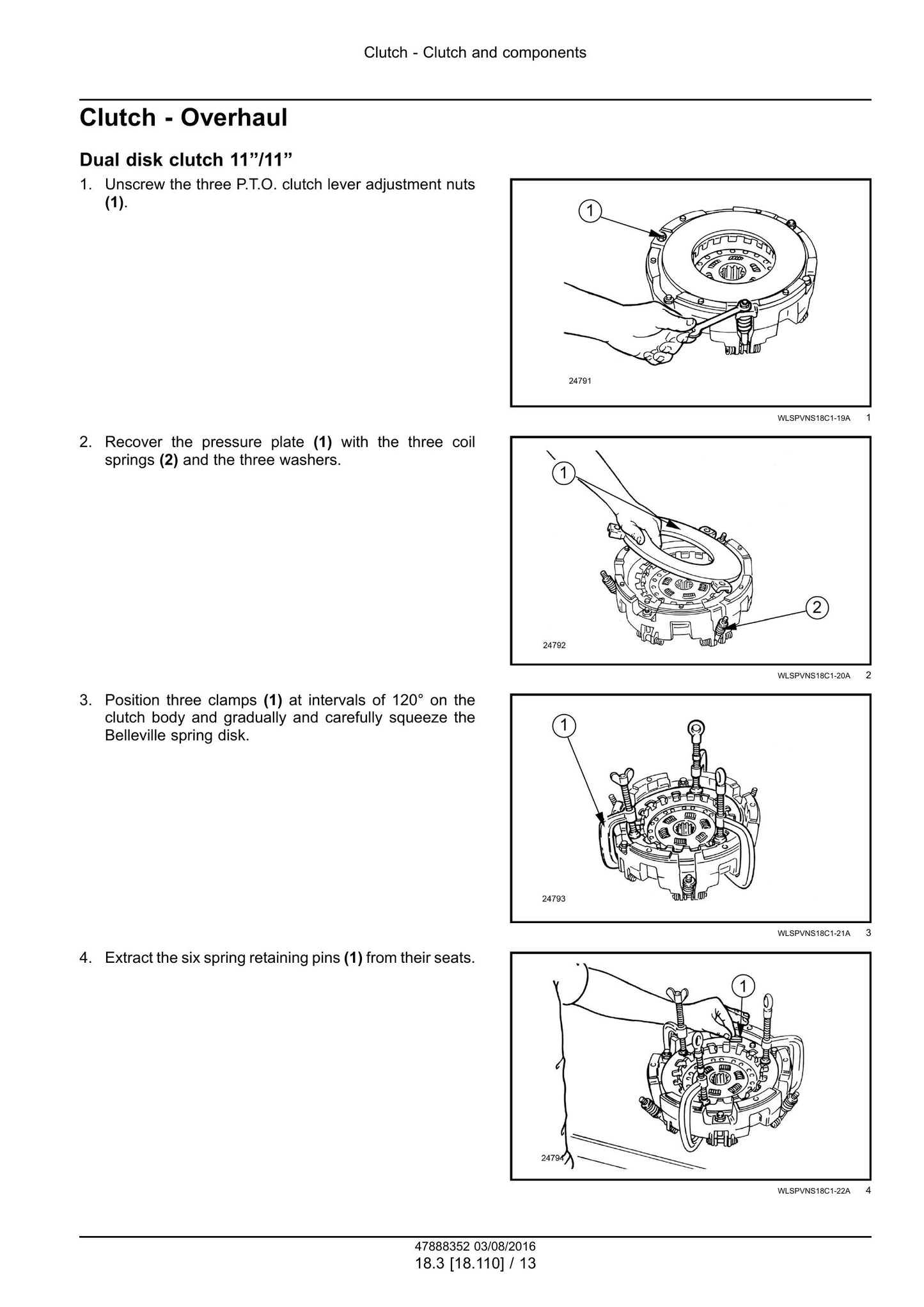 New Holland T4030V T4040V Tractor Factory Workshop Service Manual 47888352