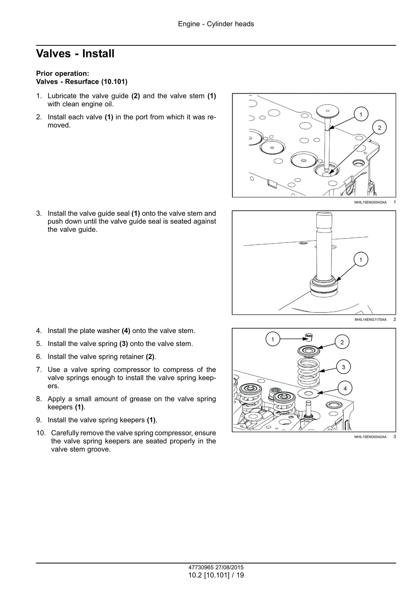 CNH Industrial VM Motori R 753 IE4 Engine Factory Workshop Service Manual 47730965