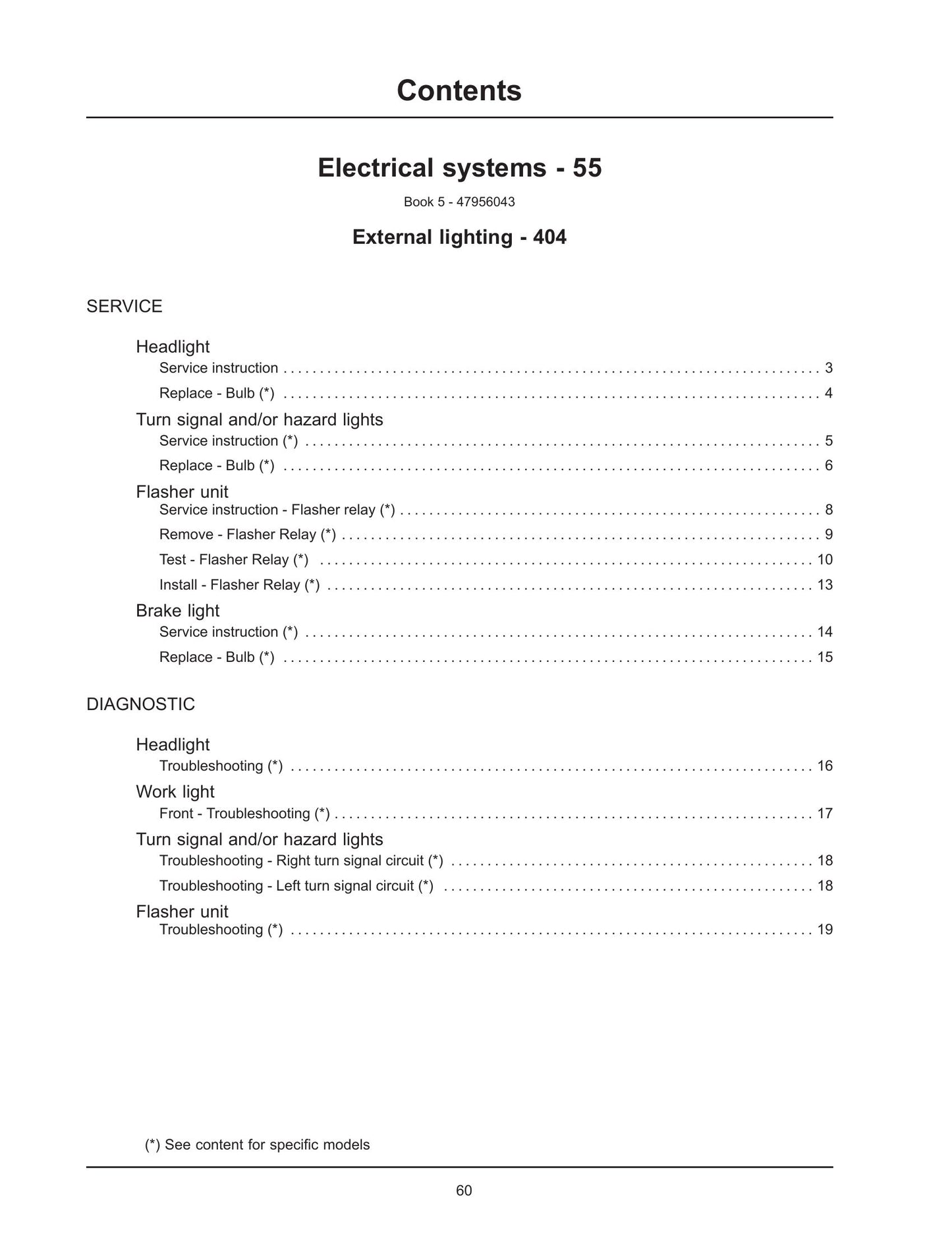 New Holland WORKMASTER 33 WORKMASTER 37 Tractor Factory Workshop Service Manual 47881877