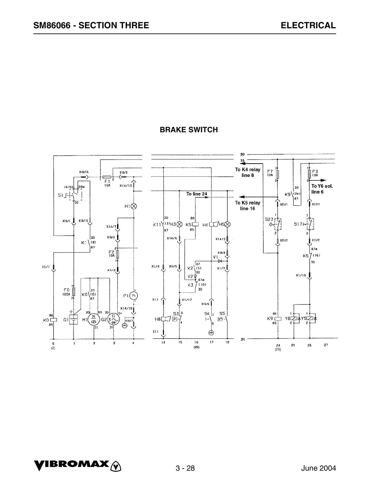 VIBROMAX VM 66 Single Drum Roller Factory Workshop Service Manual SM86066