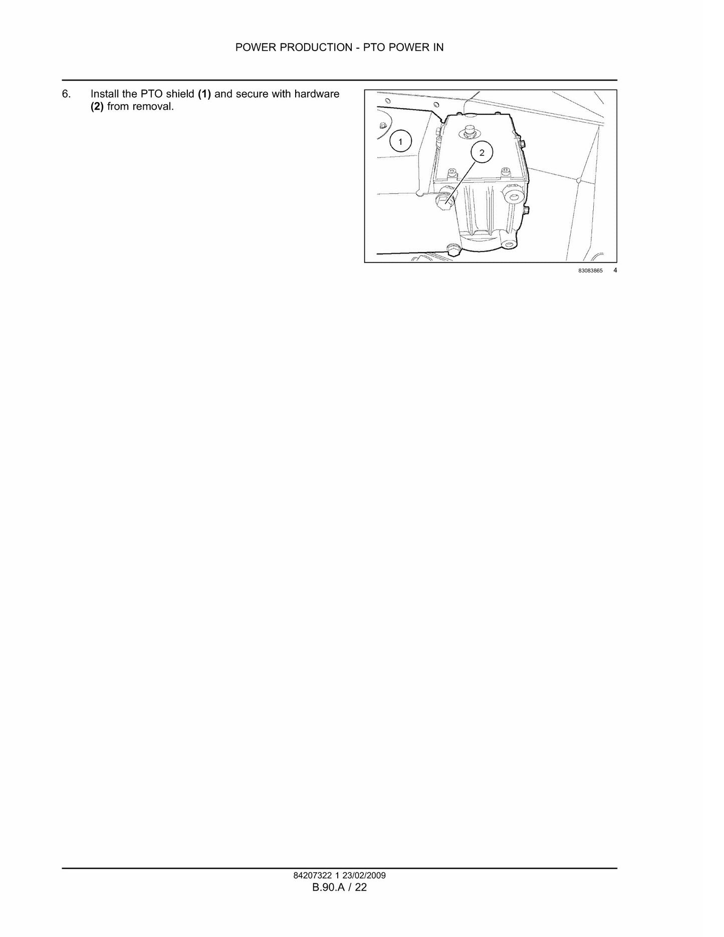 New Holland H6830 Agriculture Factory Workshop Service Manual 84207322