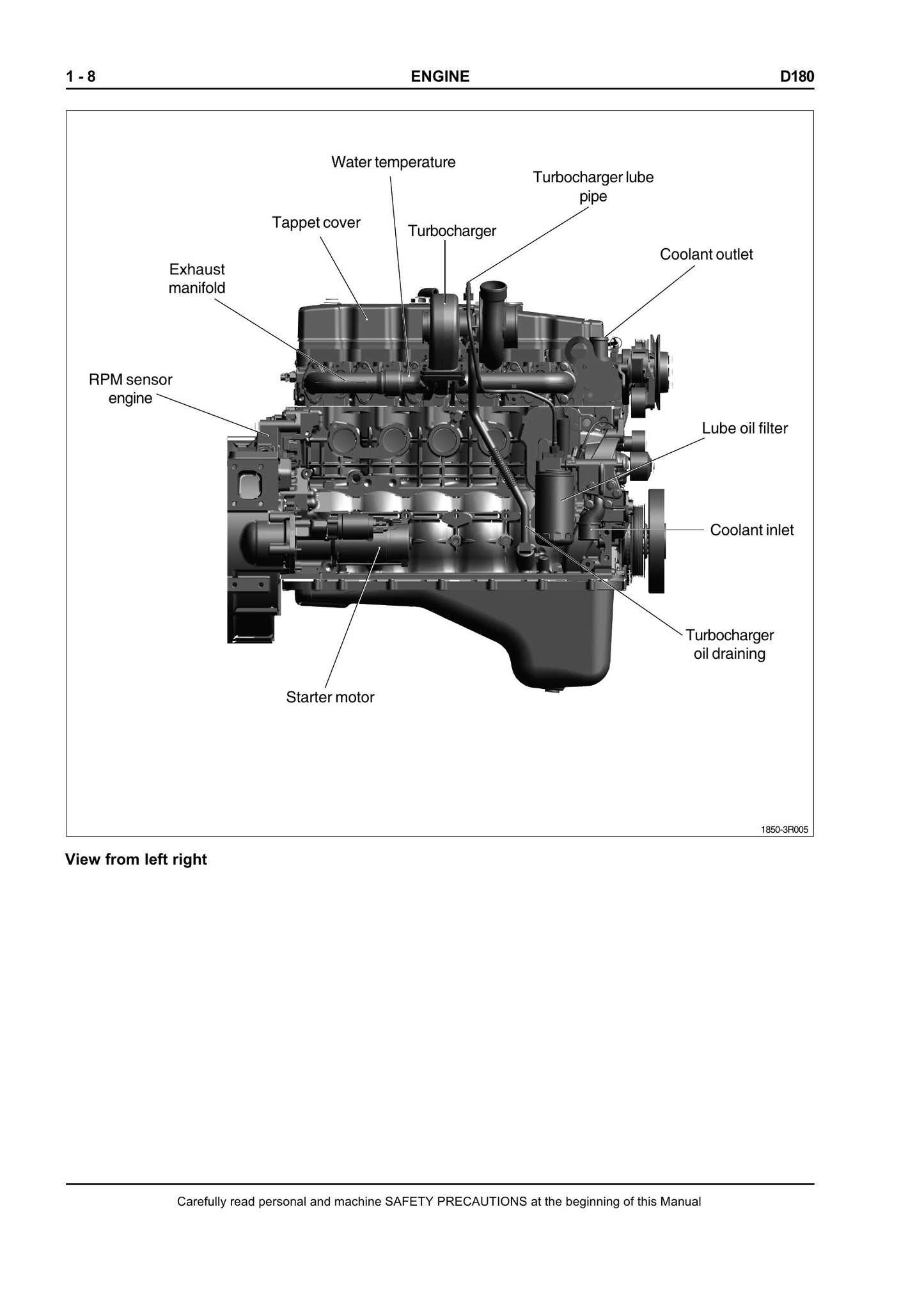 Fiat D180 Bulldozer Workshop Manual 84151290