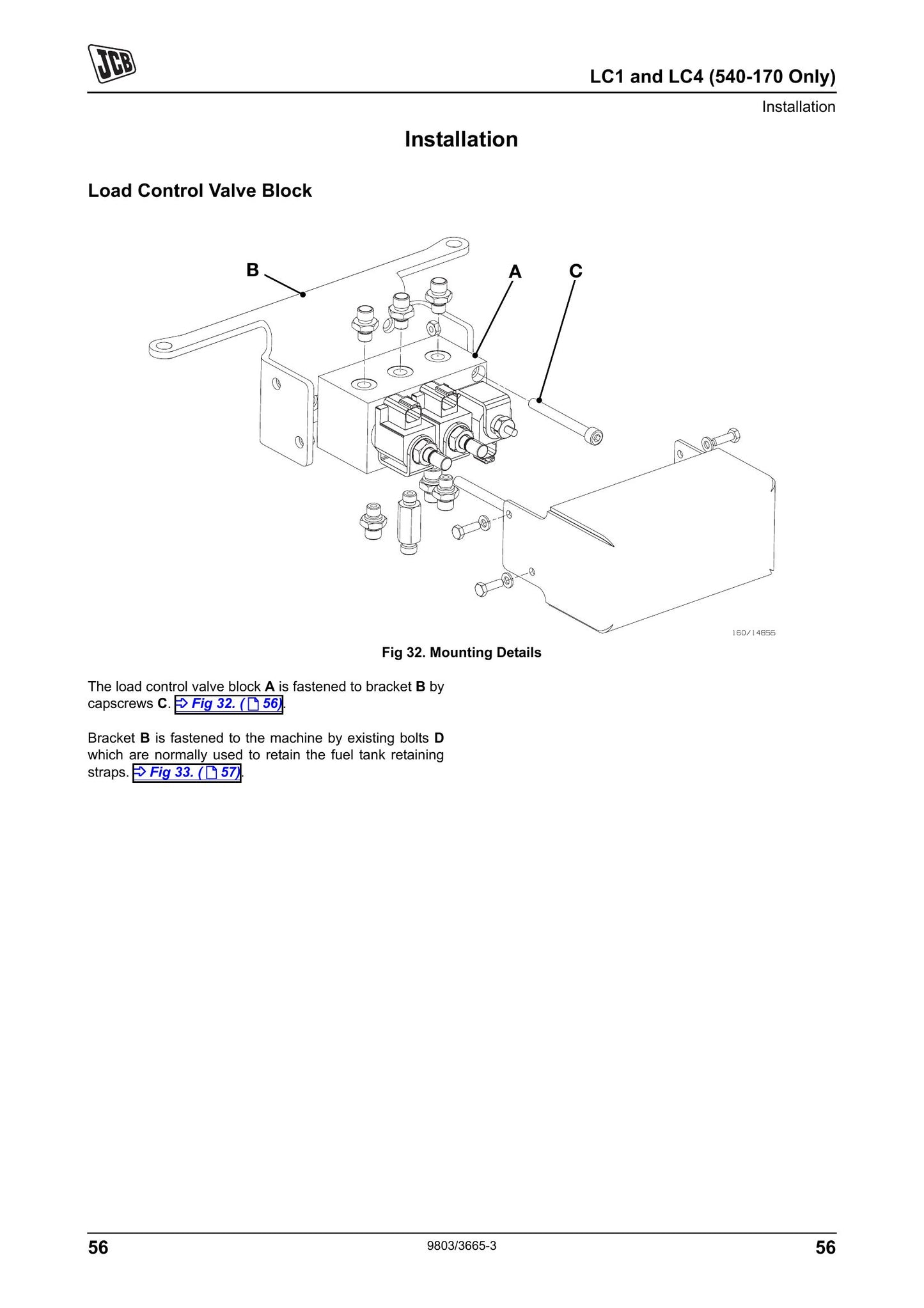 JCB 540-170 535-95 531-70 541-70 535-160 535-125 535-140 533-105 532-120 541-70 536-70 538-60 528-70 Loadall Factory Workshop Service Manual 9803/3665-3