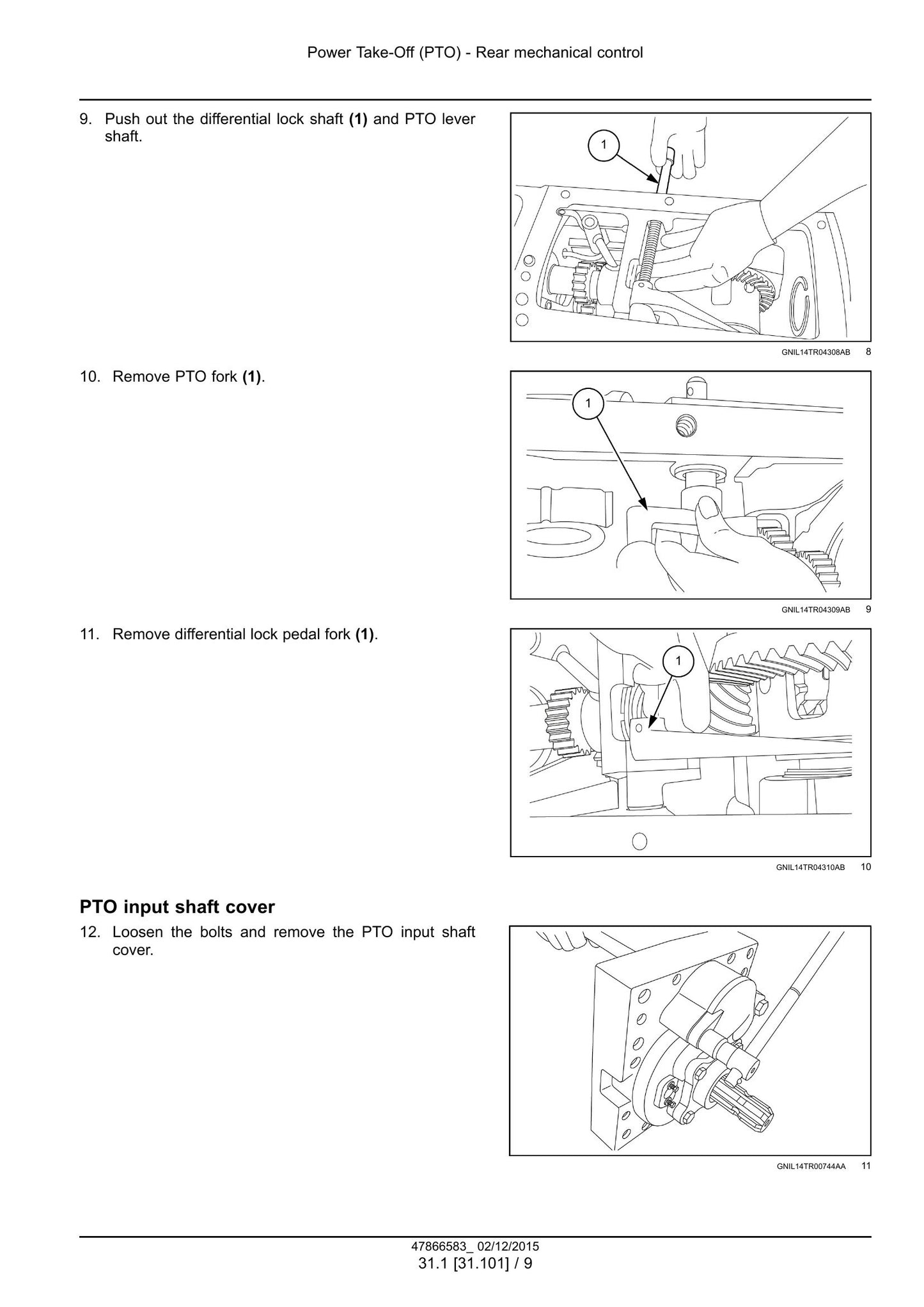 New Holland Workmaster 50 Workmaster 60 Workmaster 70 Tractor Factory Workshop Service Manual 47951331