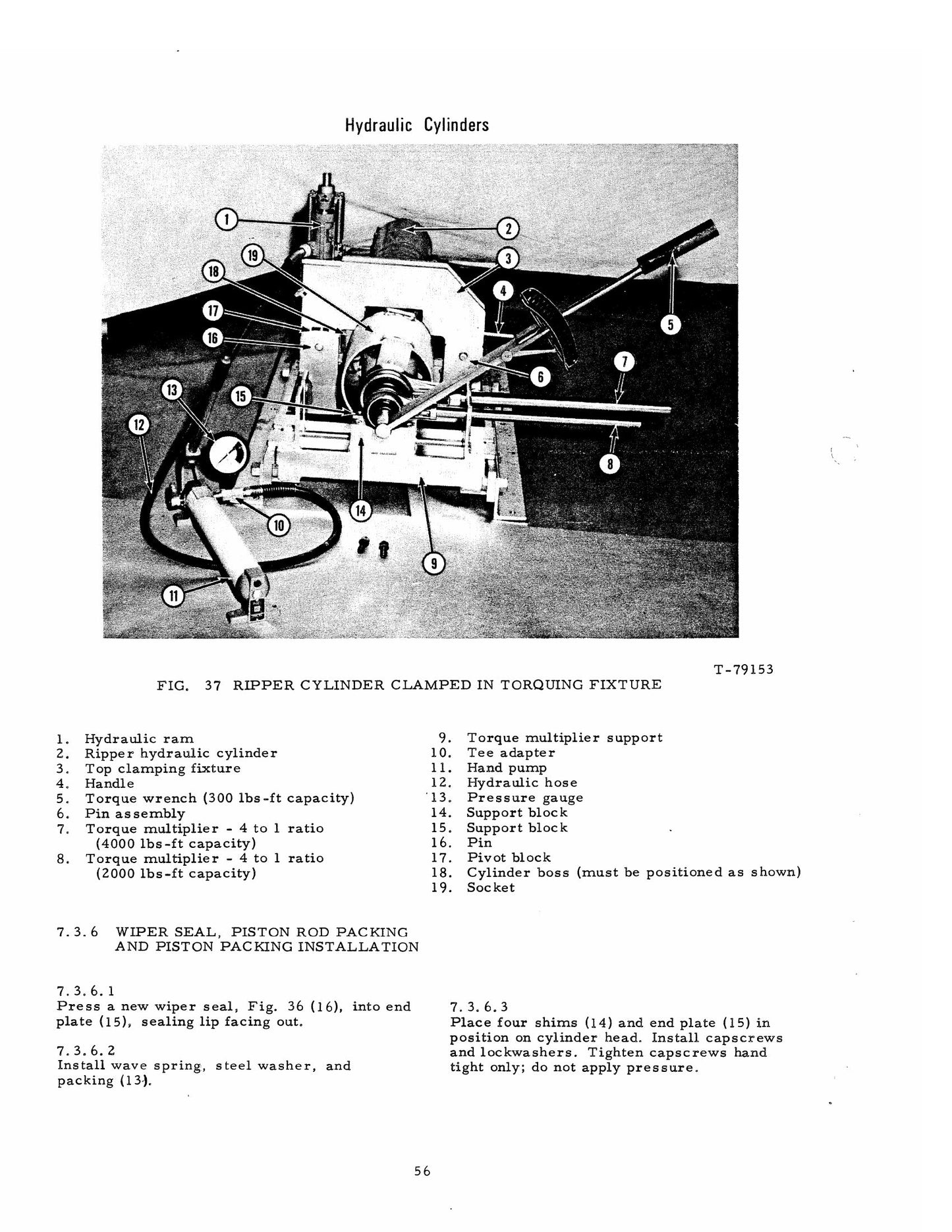 Fiat Allis 21-C Crawler Tractor Factory Workshop Service Manual 73107059