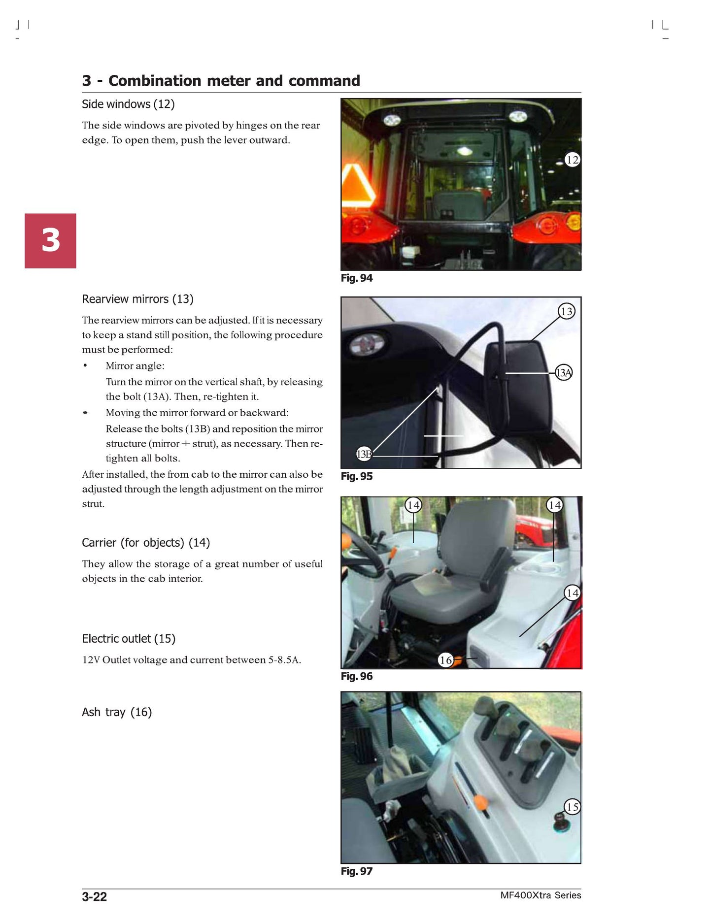 MASSEY FERGUSON MF 460 MF 470 MF 480 Tractor Factory Workshop Operator Manual 6280231M1