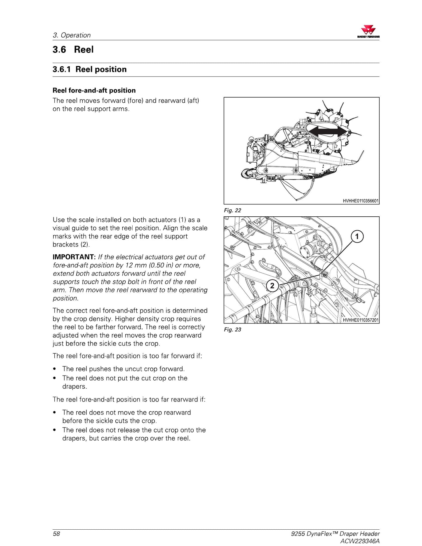 MASSEY FERGUSON MF9200 Series Draper Header Factory Workshop Operator Manual