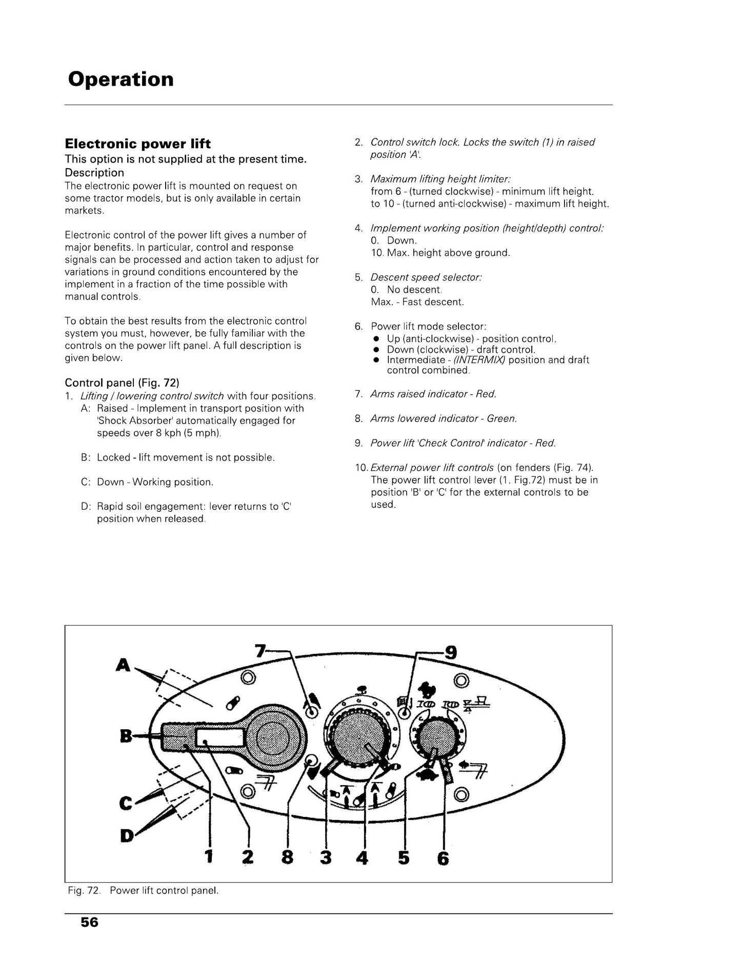 MASSEY FERGUSON MF2210 MF2225 MF2235 Tractor Operation and Factory Workshop Maintenance Manual 3662 240 M1