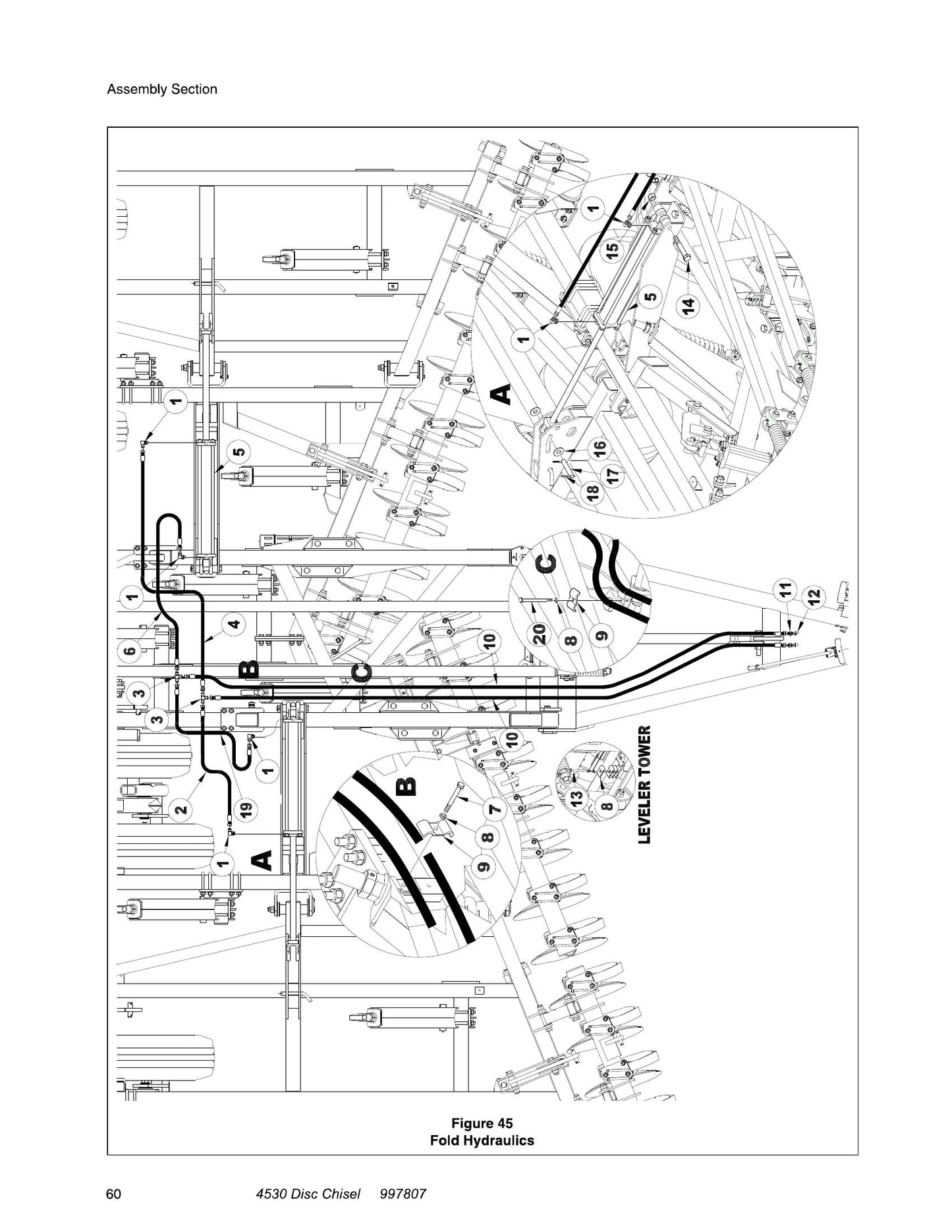 MASSEY FERGUSON MF 4000 4530 Disc Chisel Operator's Manual (EN)