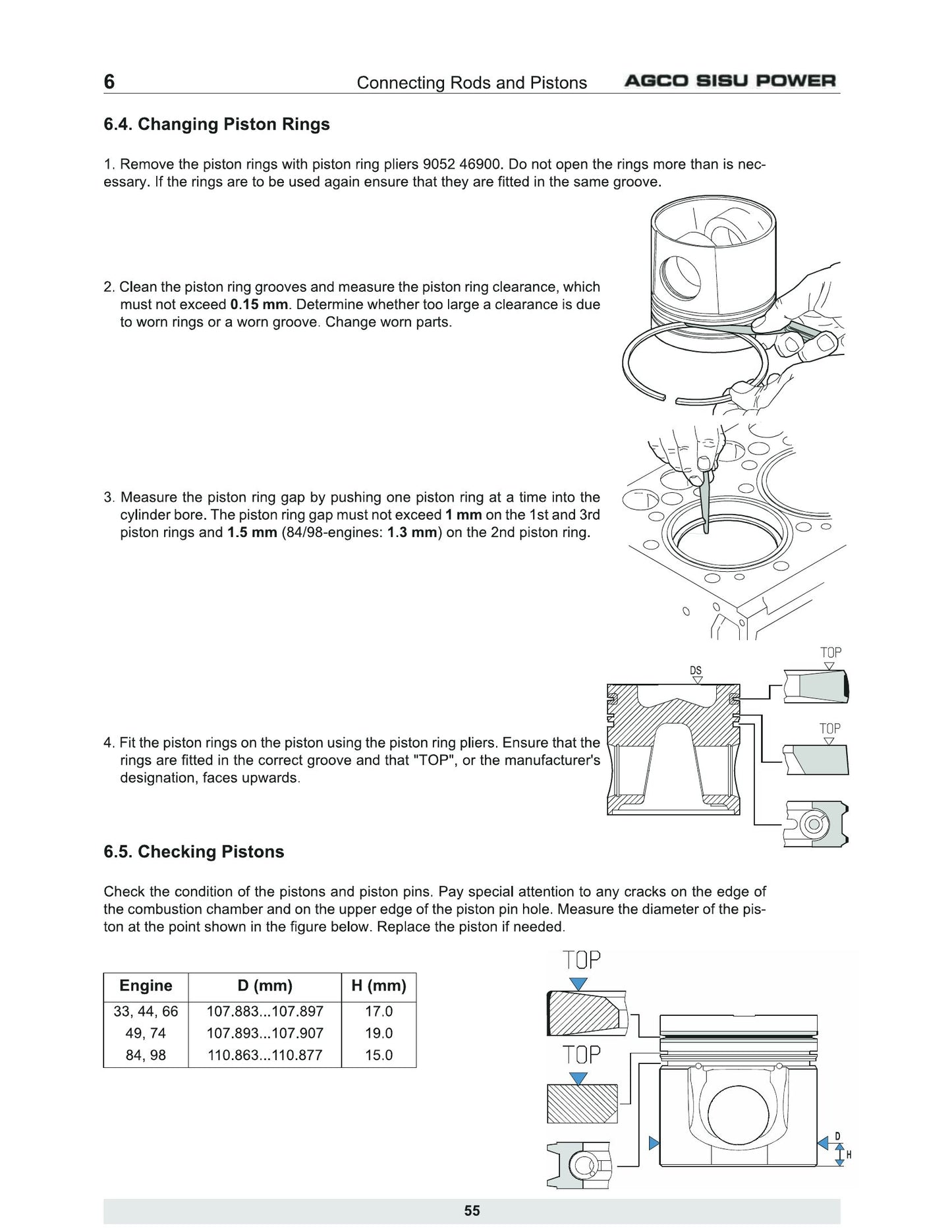 AGCO SISU POWER 4th Generation Engines Engine Workshop Manual 8370 79492